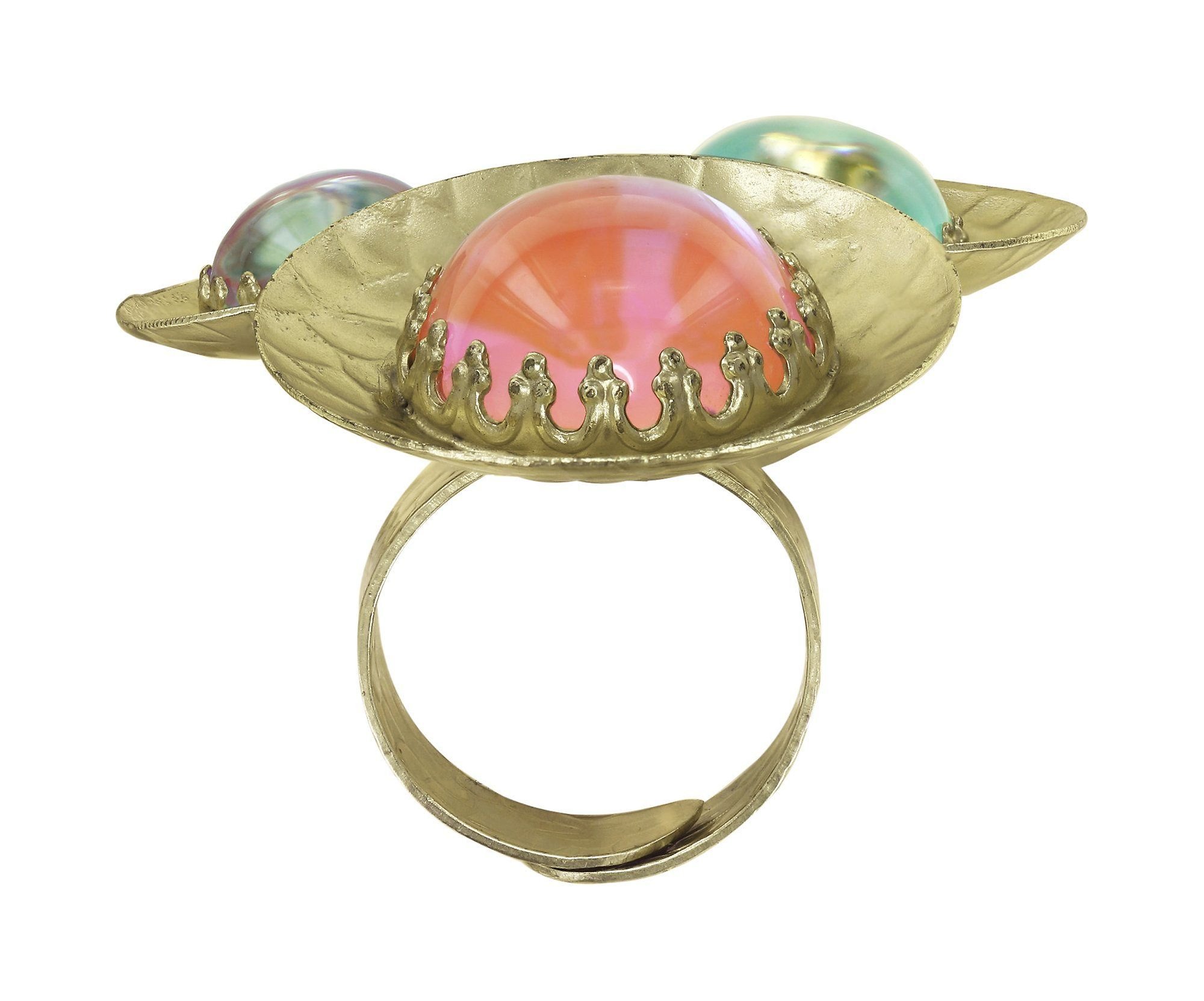 image pour Anneau Honey Drops in Space Multi Pastel  