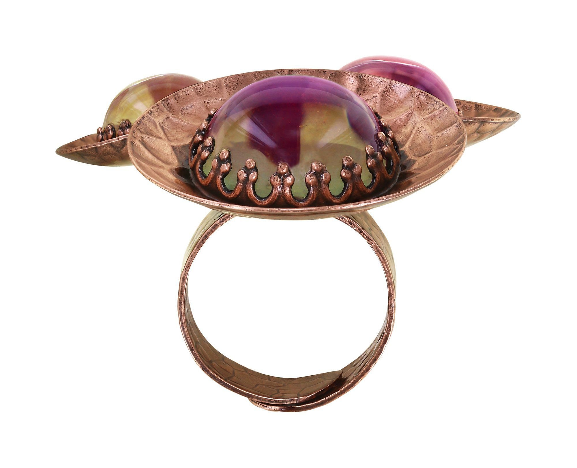 image for Ring Honey Drops in Space Pink / Lila  