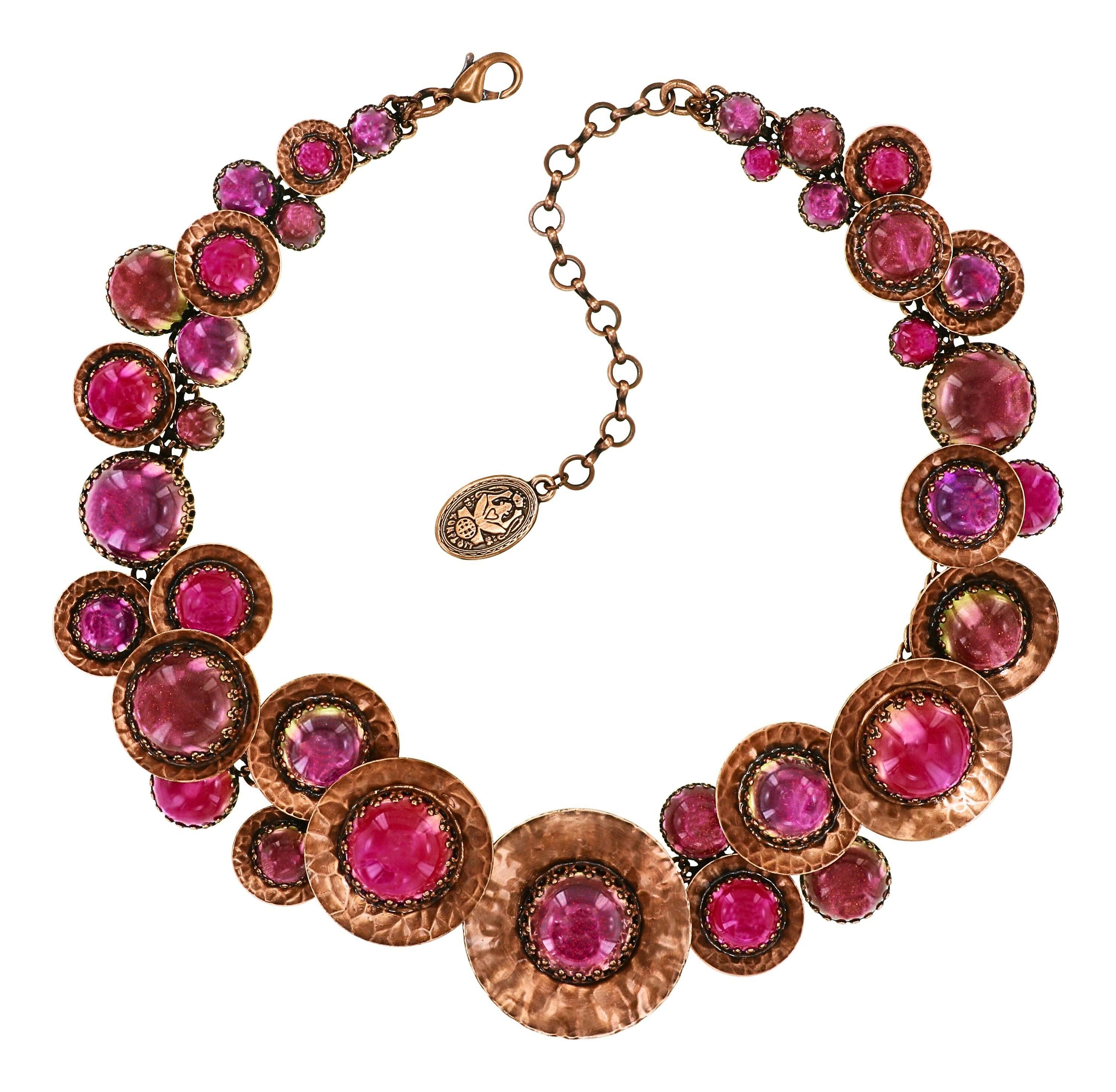 image pour Collier Collier Honey Drops in Space Rose / Lila  