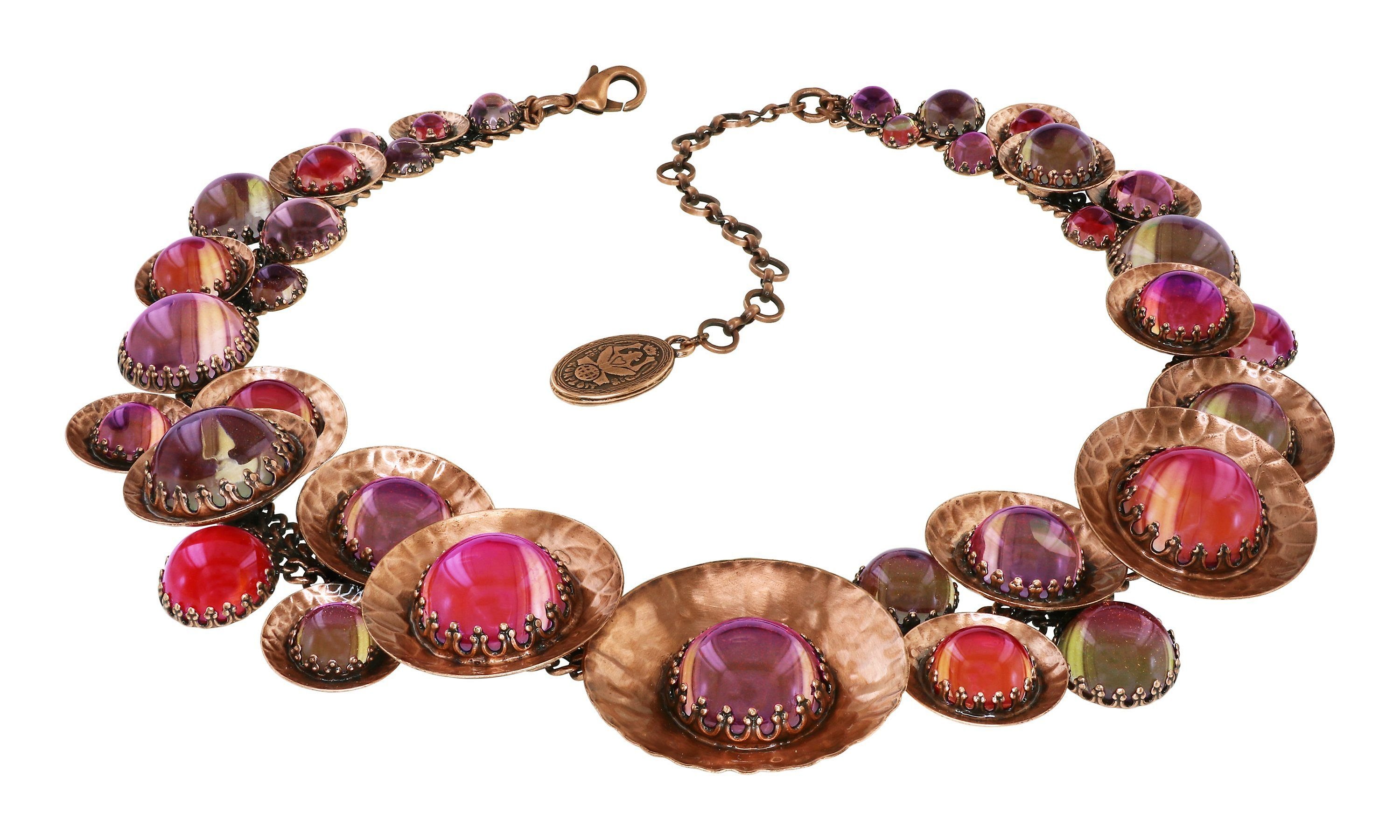 Bild für Halskette Collier Honey Drops in Space Pink / Lila  