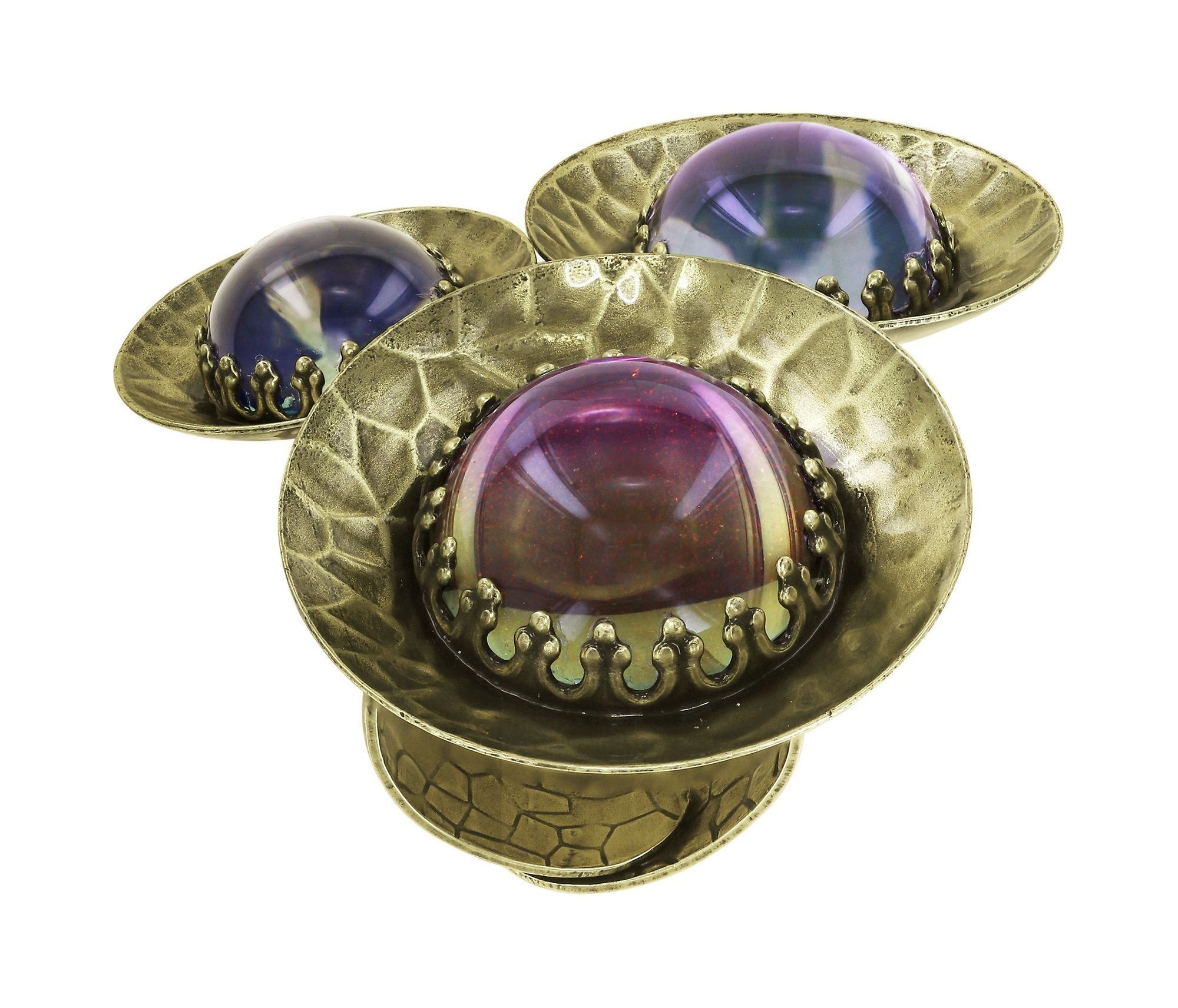 image pour Anneau Honey Drops in Space Lila  