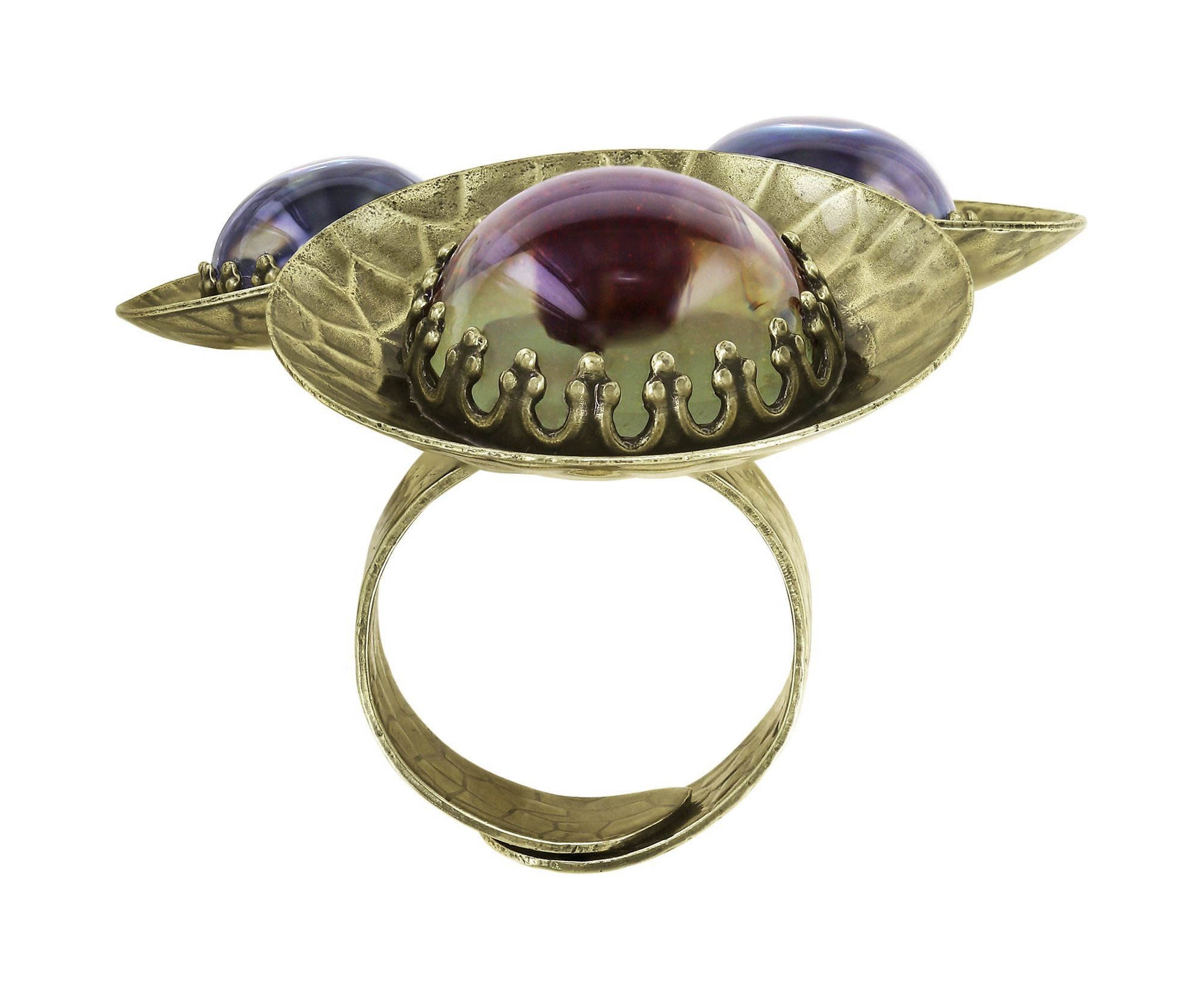 image pour Anneau Honey Drops in Space Lila  