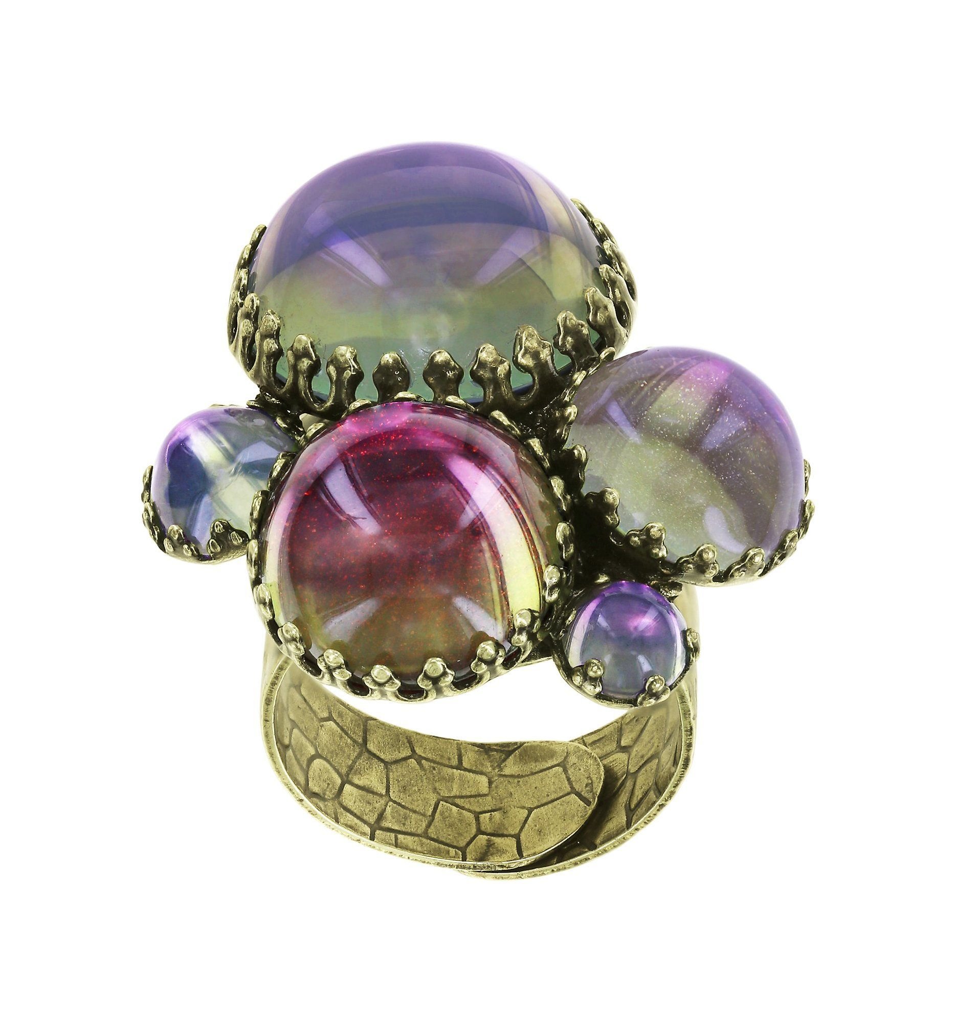 image pour Anneau Honey Drops in Space Lila  