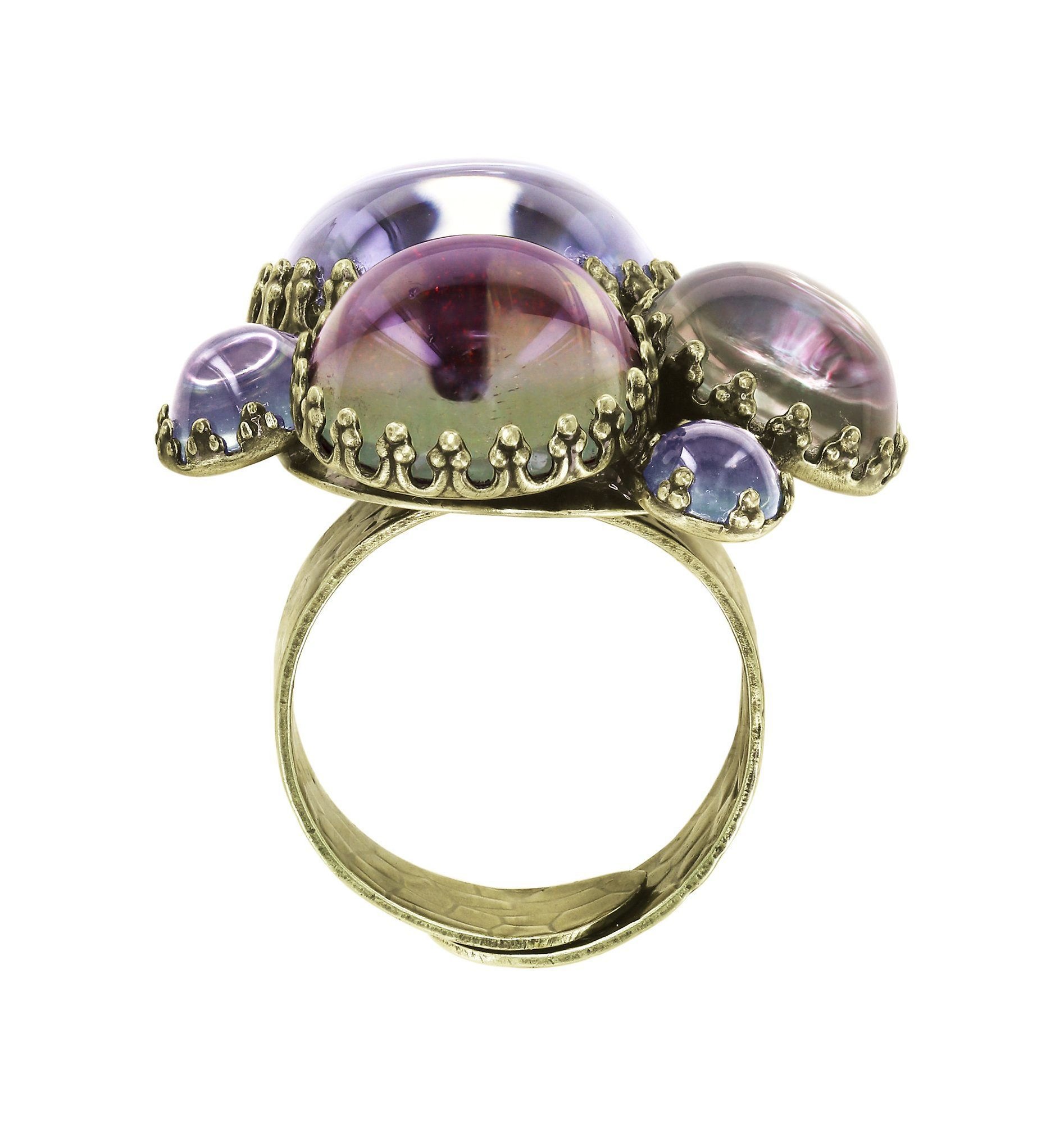 image pour Anneau Honey Drops in Space Lila  