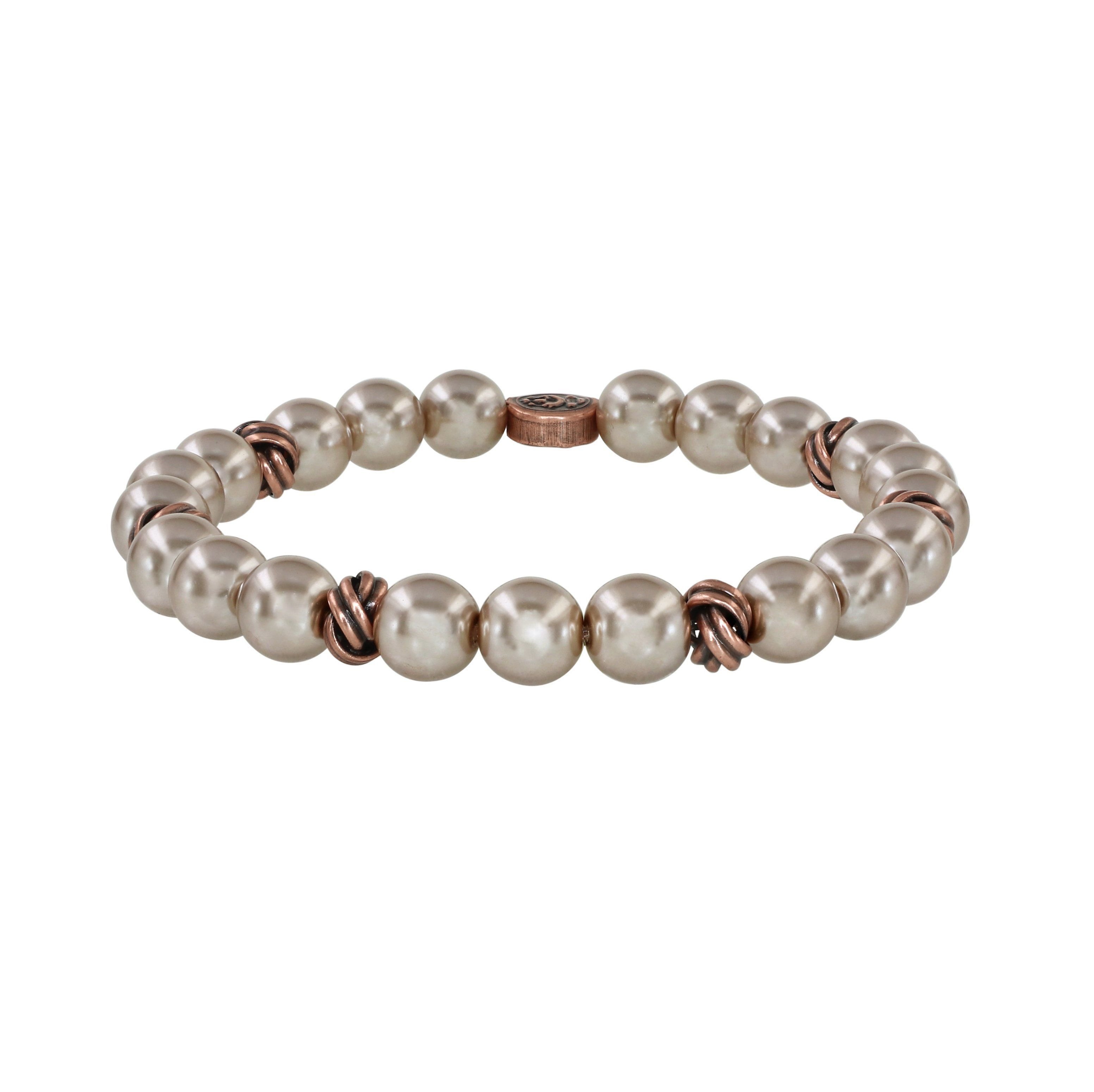 image pour Bracelet élastique La Comtesse II Marron  