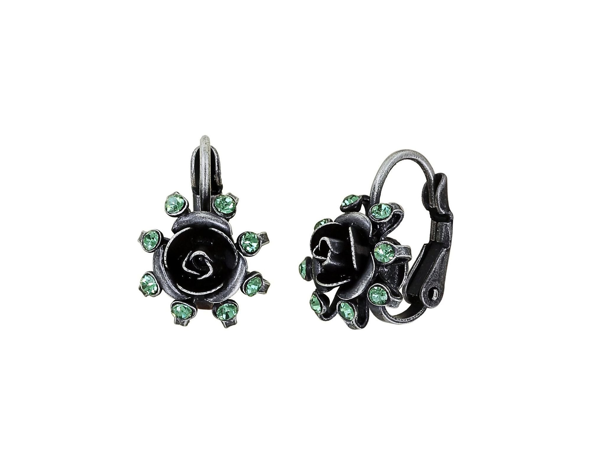 image for Earring Eurowire Soft Temptations Black / Green  