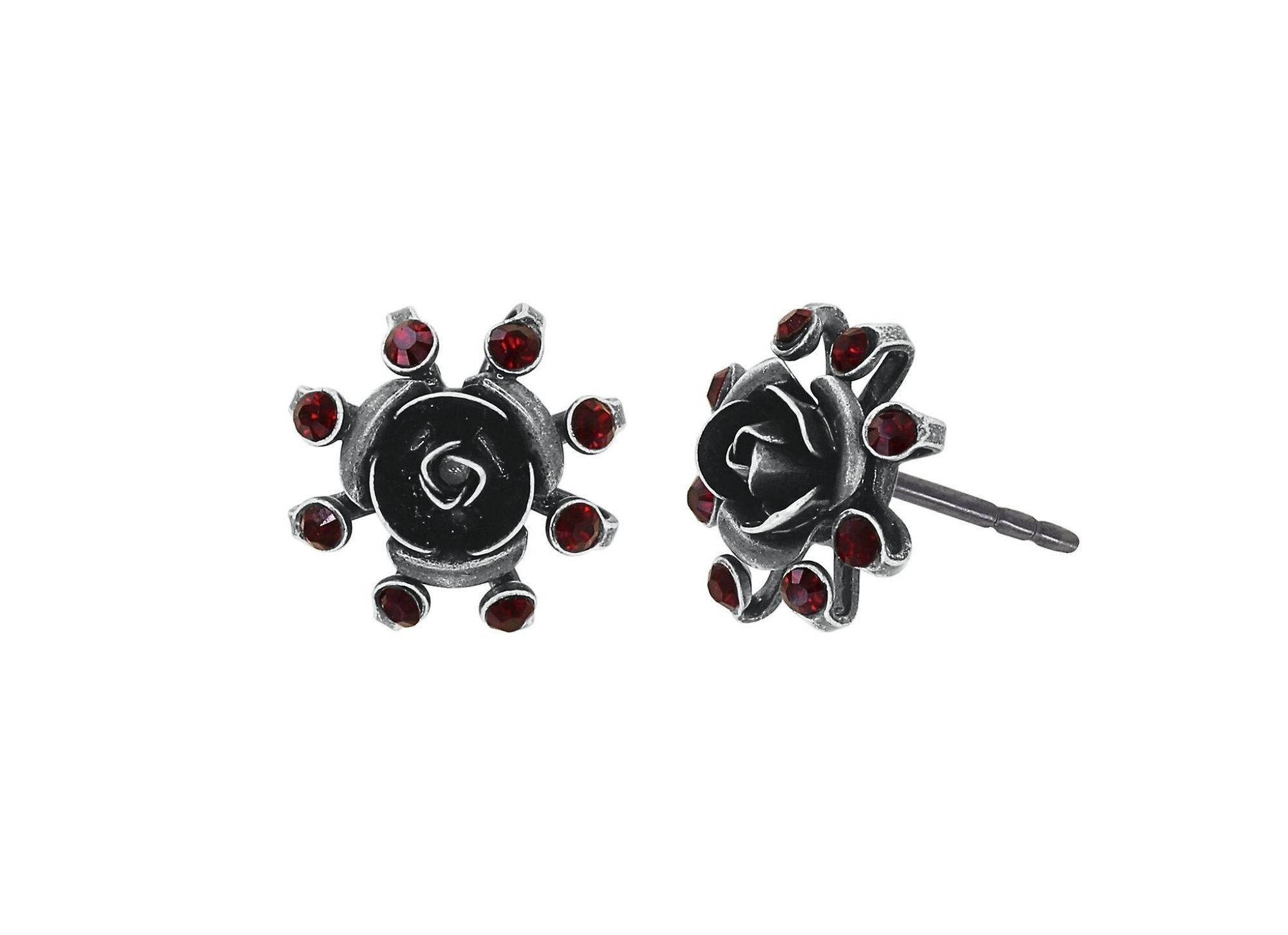 image for Earring Stud Soft Temptations Black / Red  