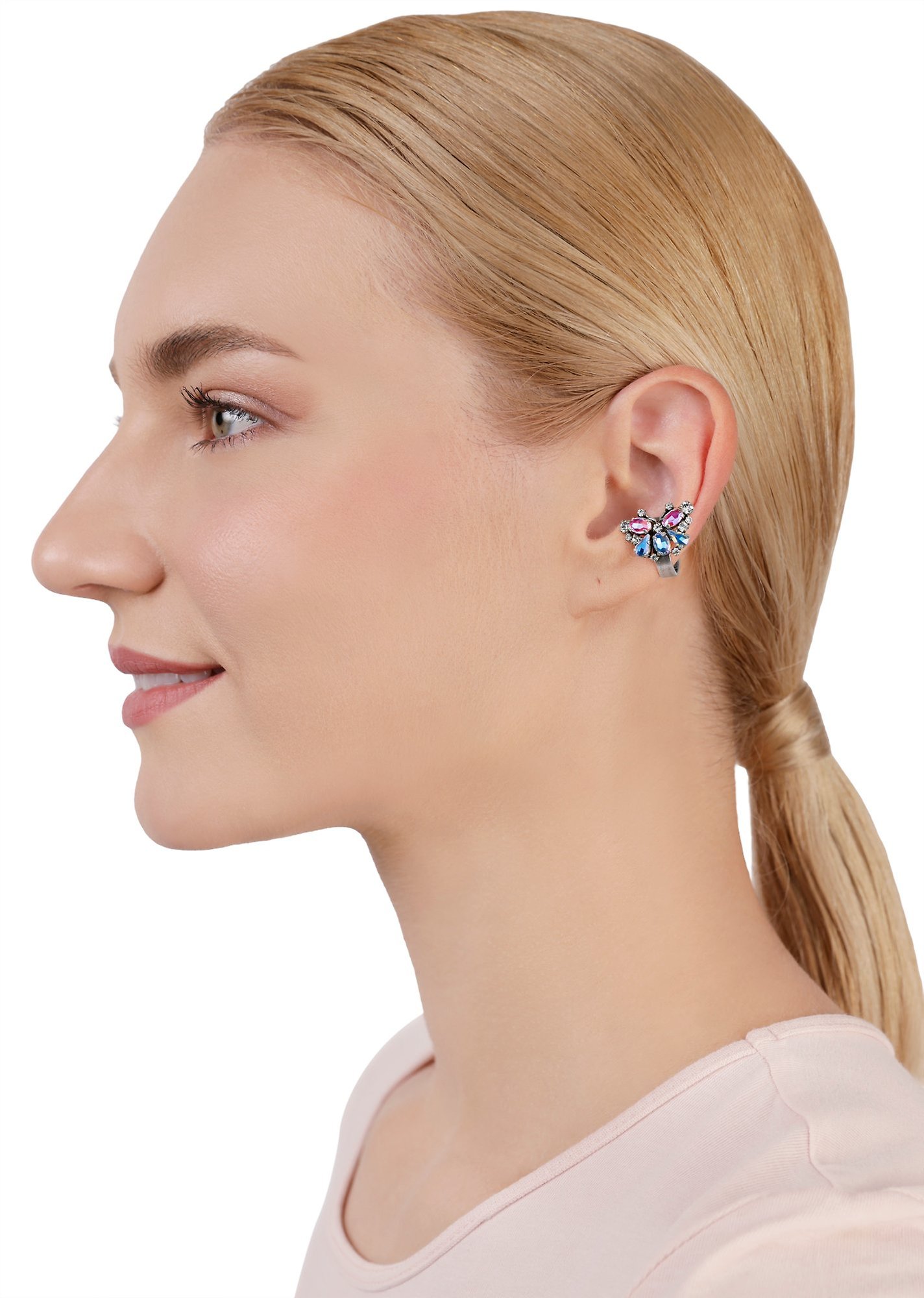 image pour Manchette d'oreille Butterfly Dance Multi Pastel  size S