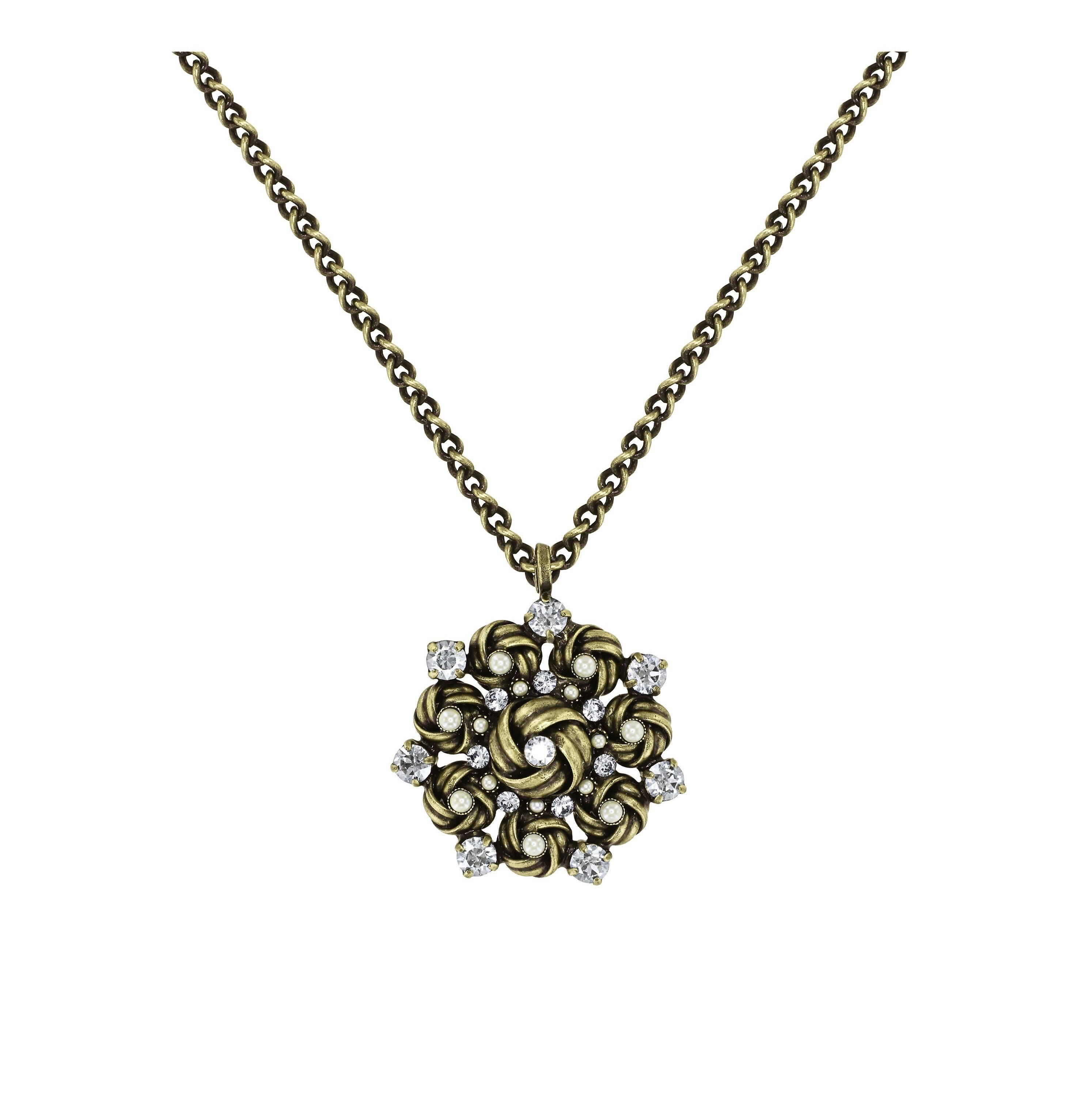 image for Necklace Pendant (Long) La Comtesse II White  size L