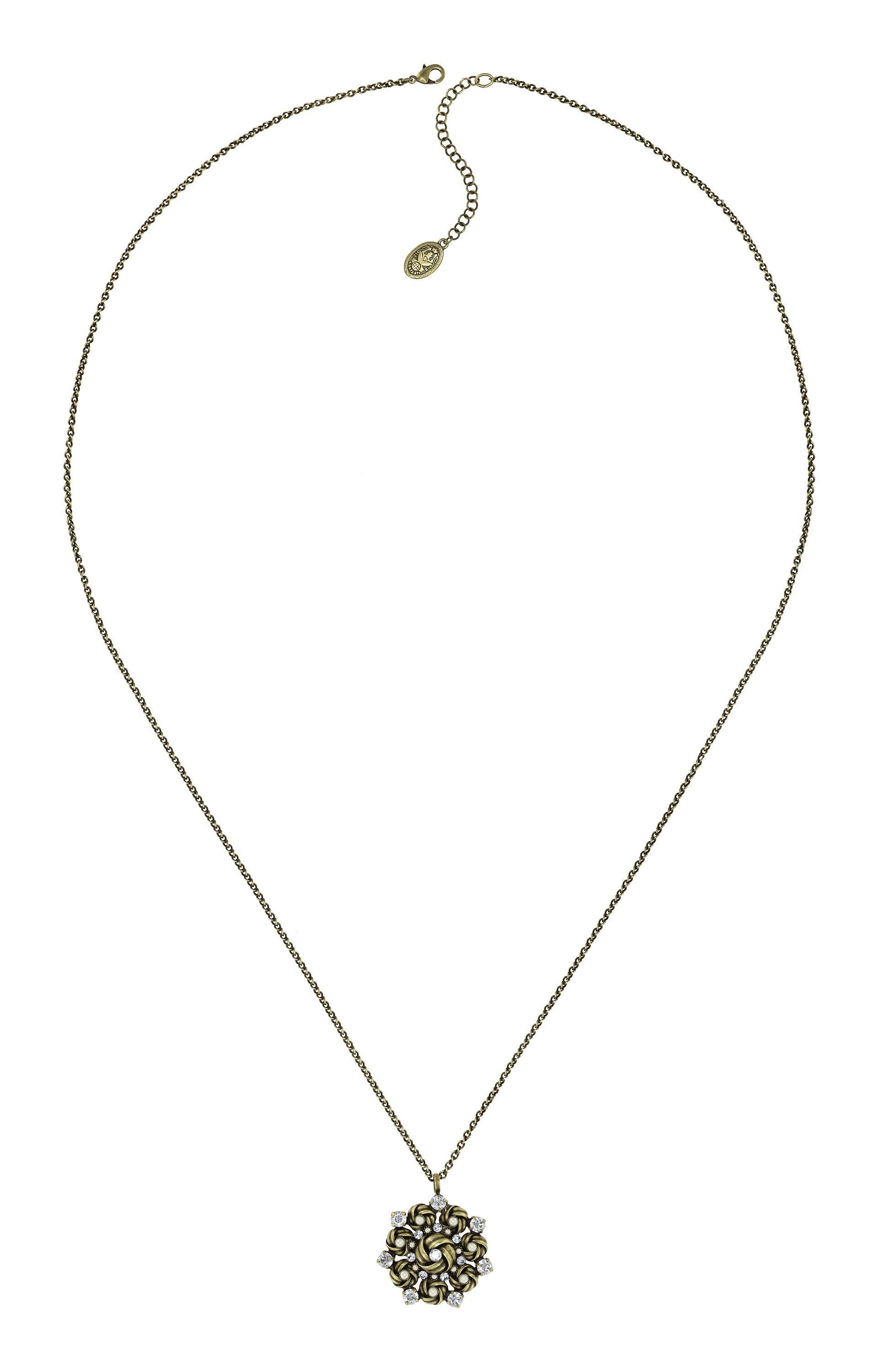 image pour Collier pendant (long) La Comtesse II Blanc  size L