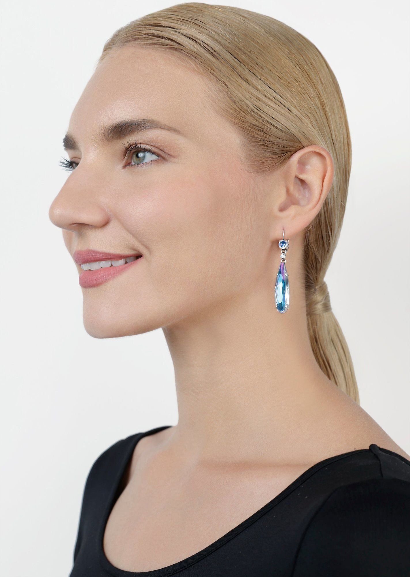 image pour Boucles d'oreilles Eurowire pendantes Daily Desire Multi Pastel  