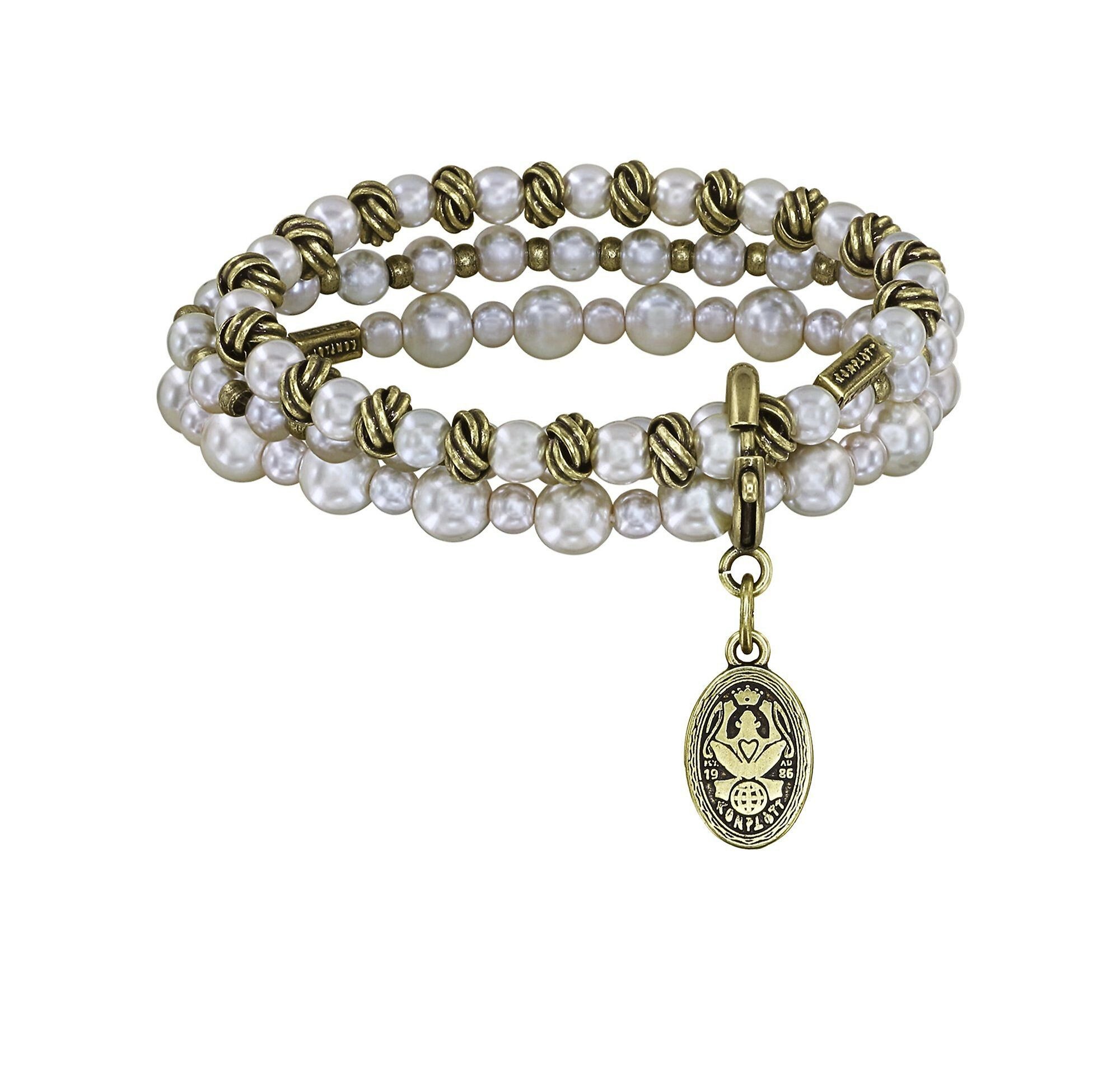 Bild für Armband elastisch La Comtesse II Weiß  