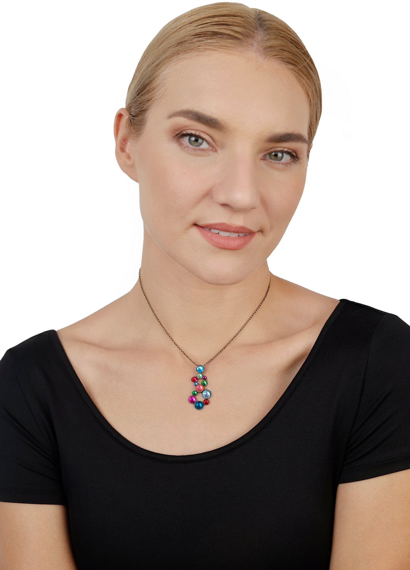 image pour Collier pendant Shopping Drops Multi  