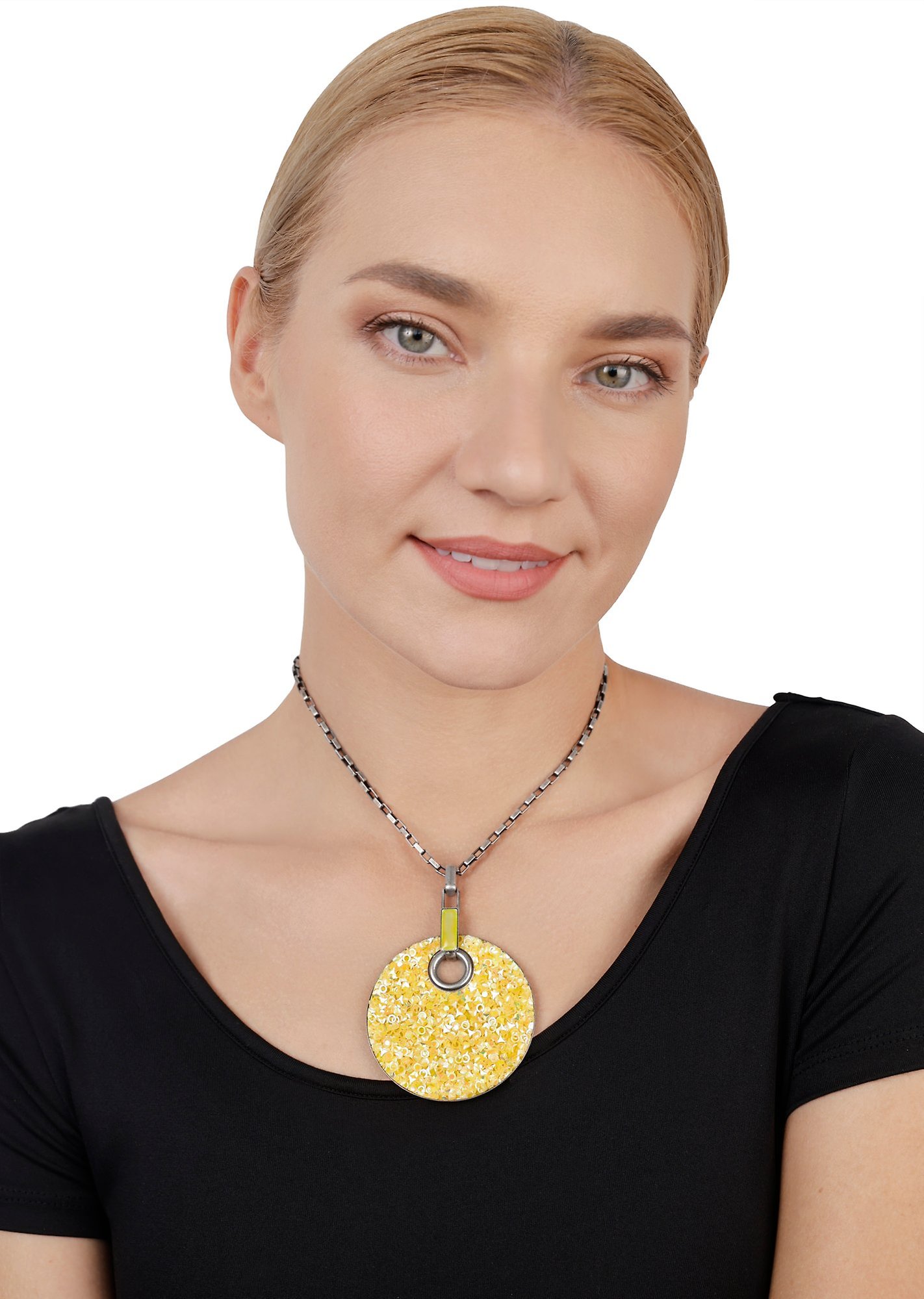image pour Collier pendant Studio 54 Jaune  size 2XL