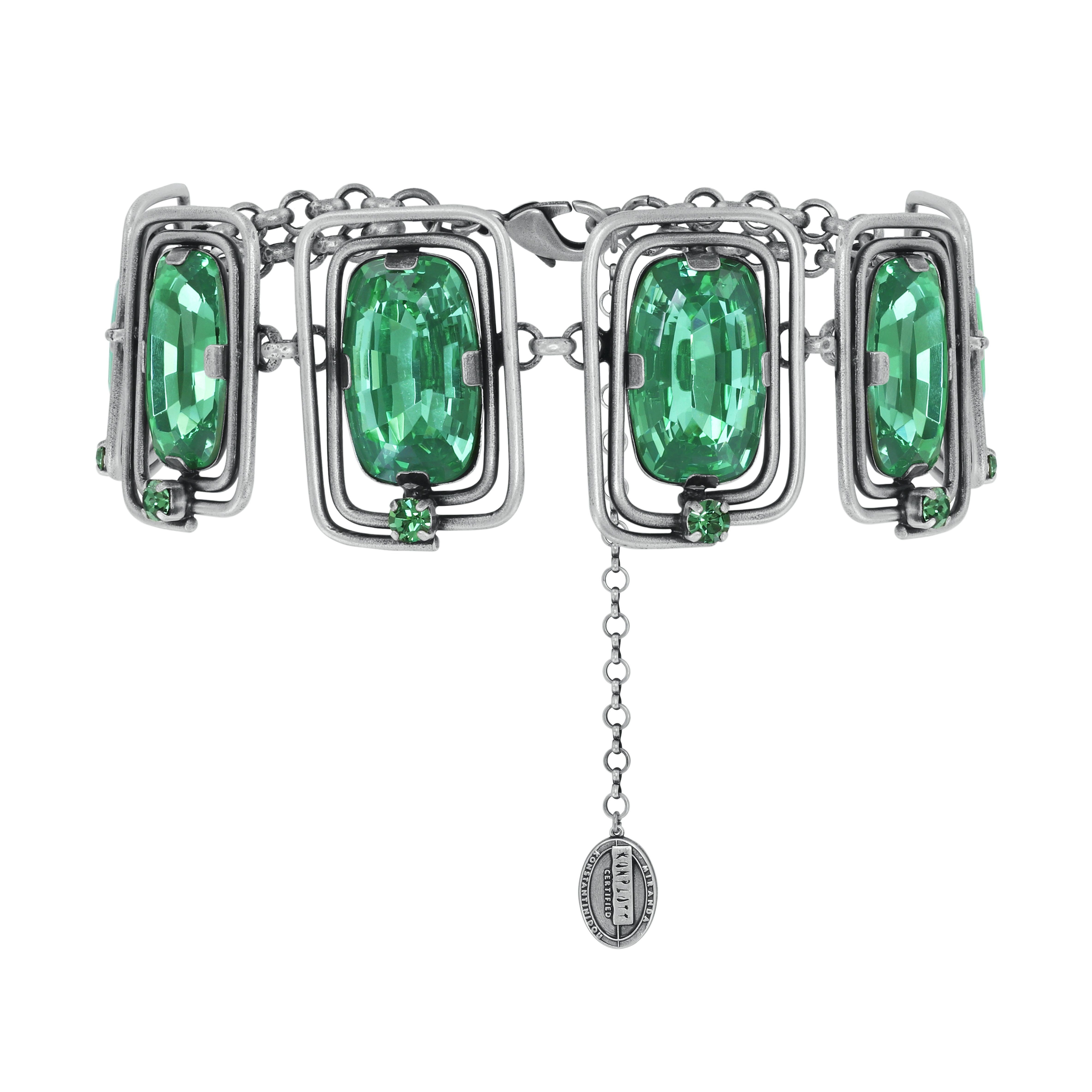 Bild für Choker Collier To The Max Grün  Größe L