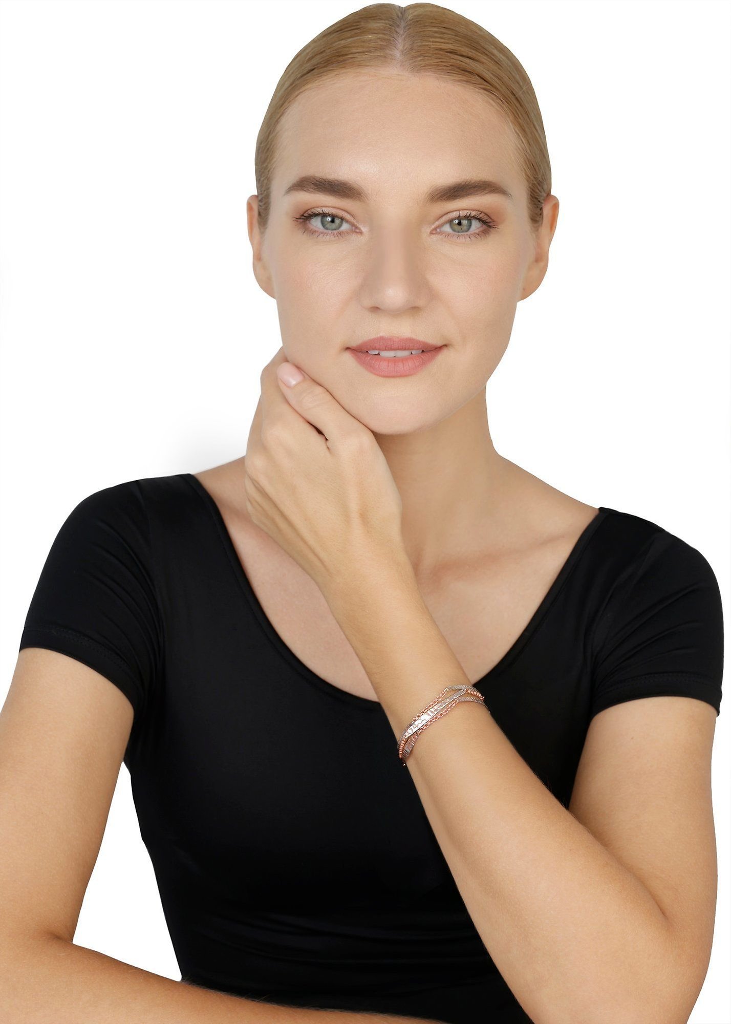 image for Bracelet Global Glam shiny copper  