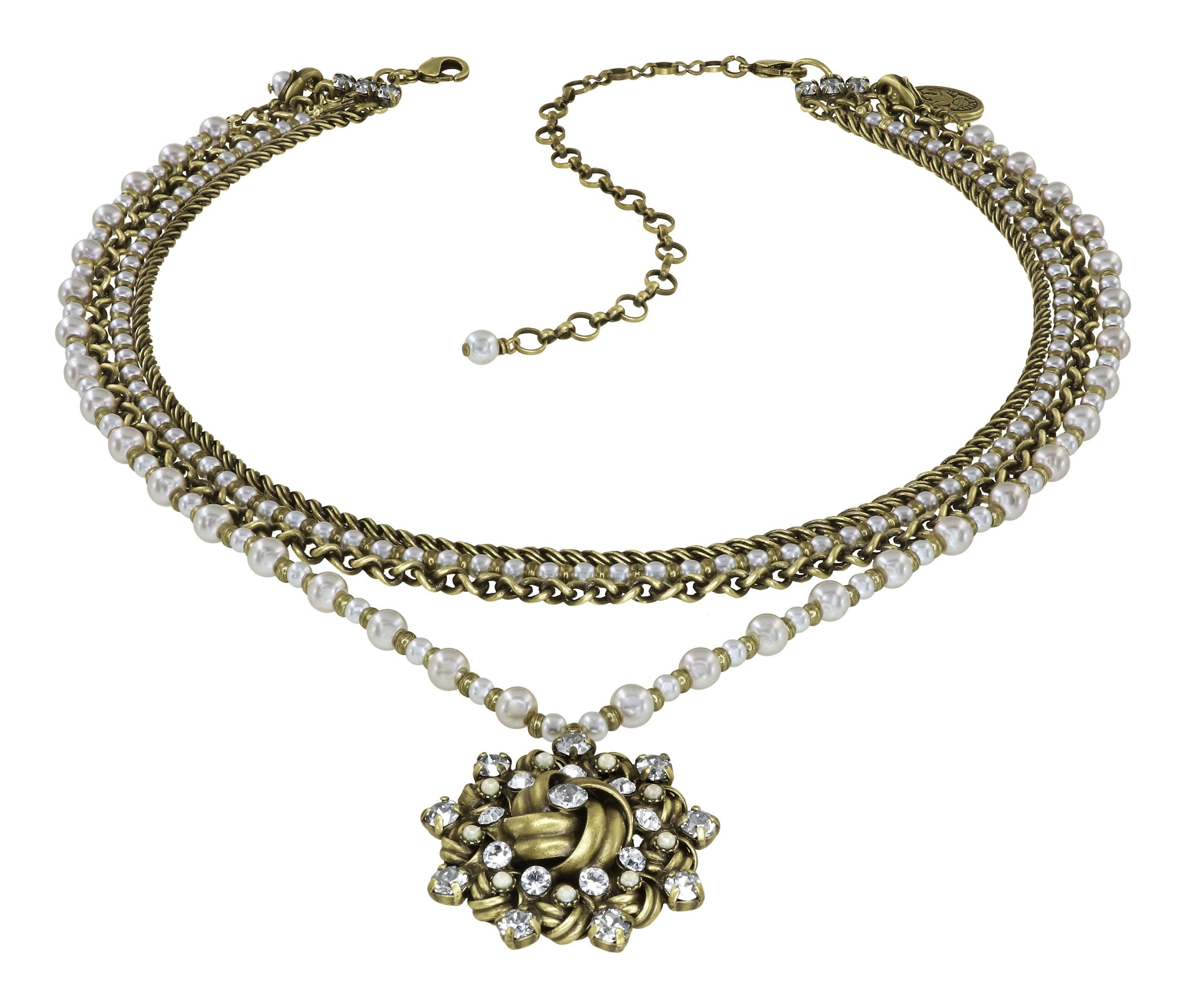 image for Necklace La Comtesse II White  size M