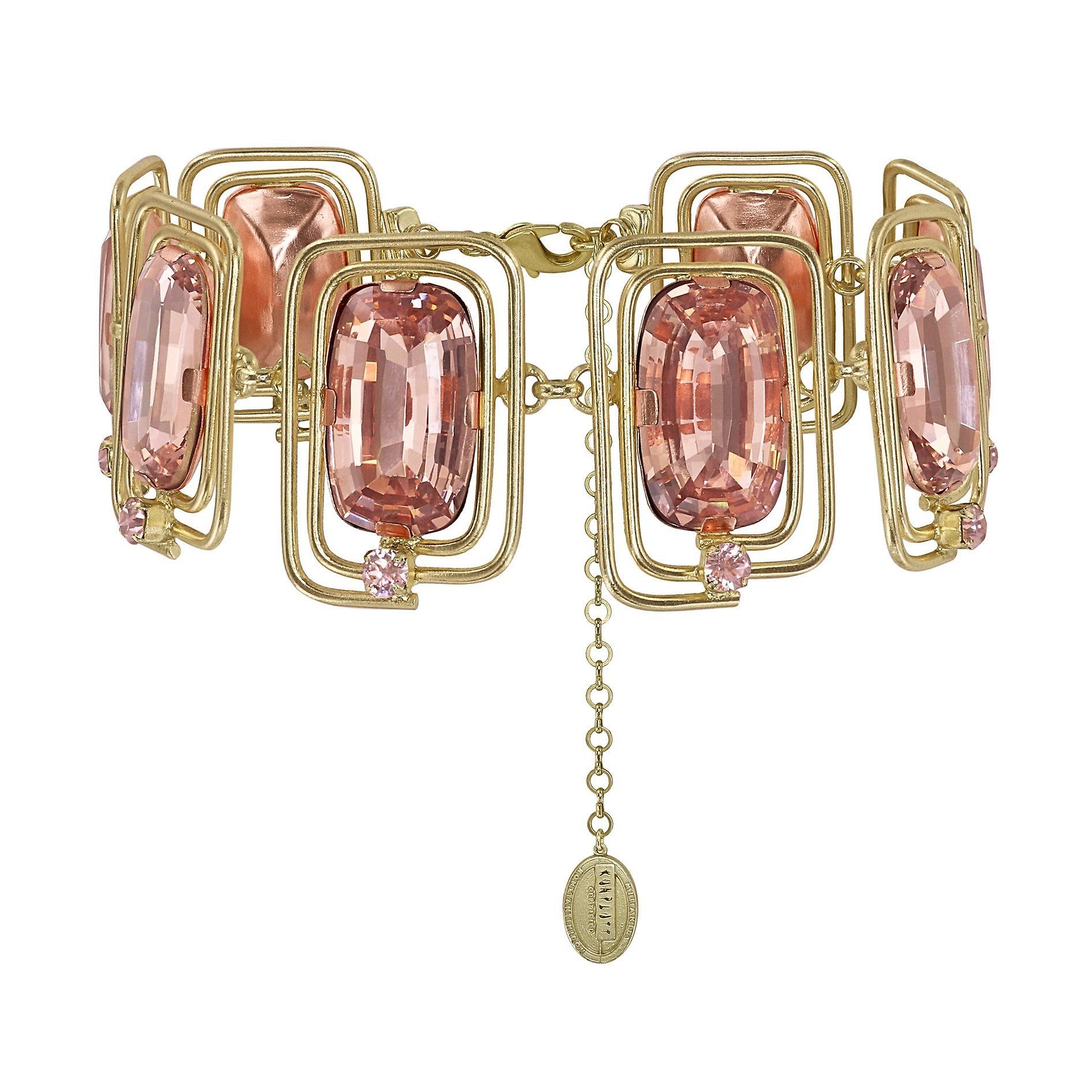 image for Necklace Choker-Collier To The Max Pink  size L