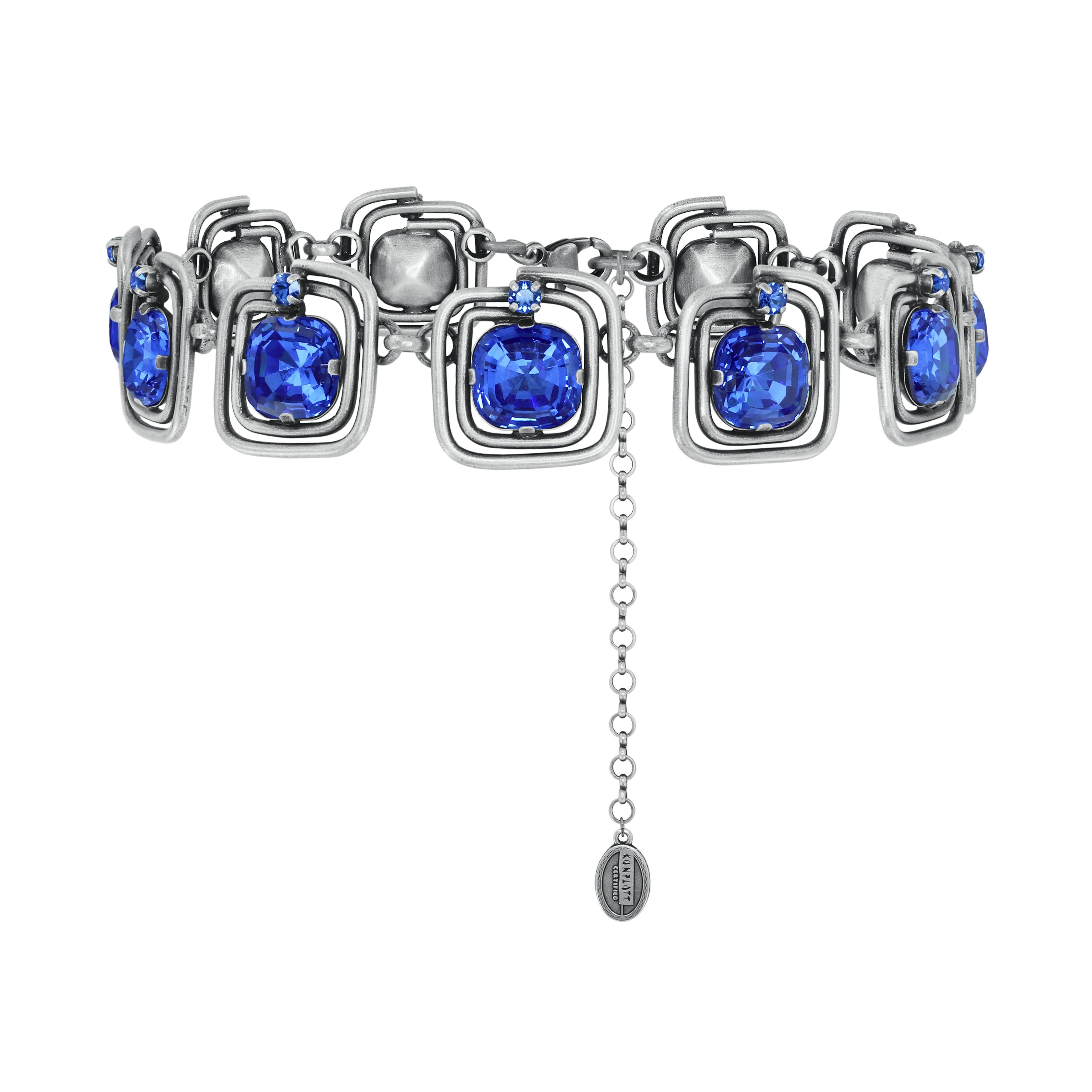 Bild für Choker Collier To The Max Dunkelblau  Größe S