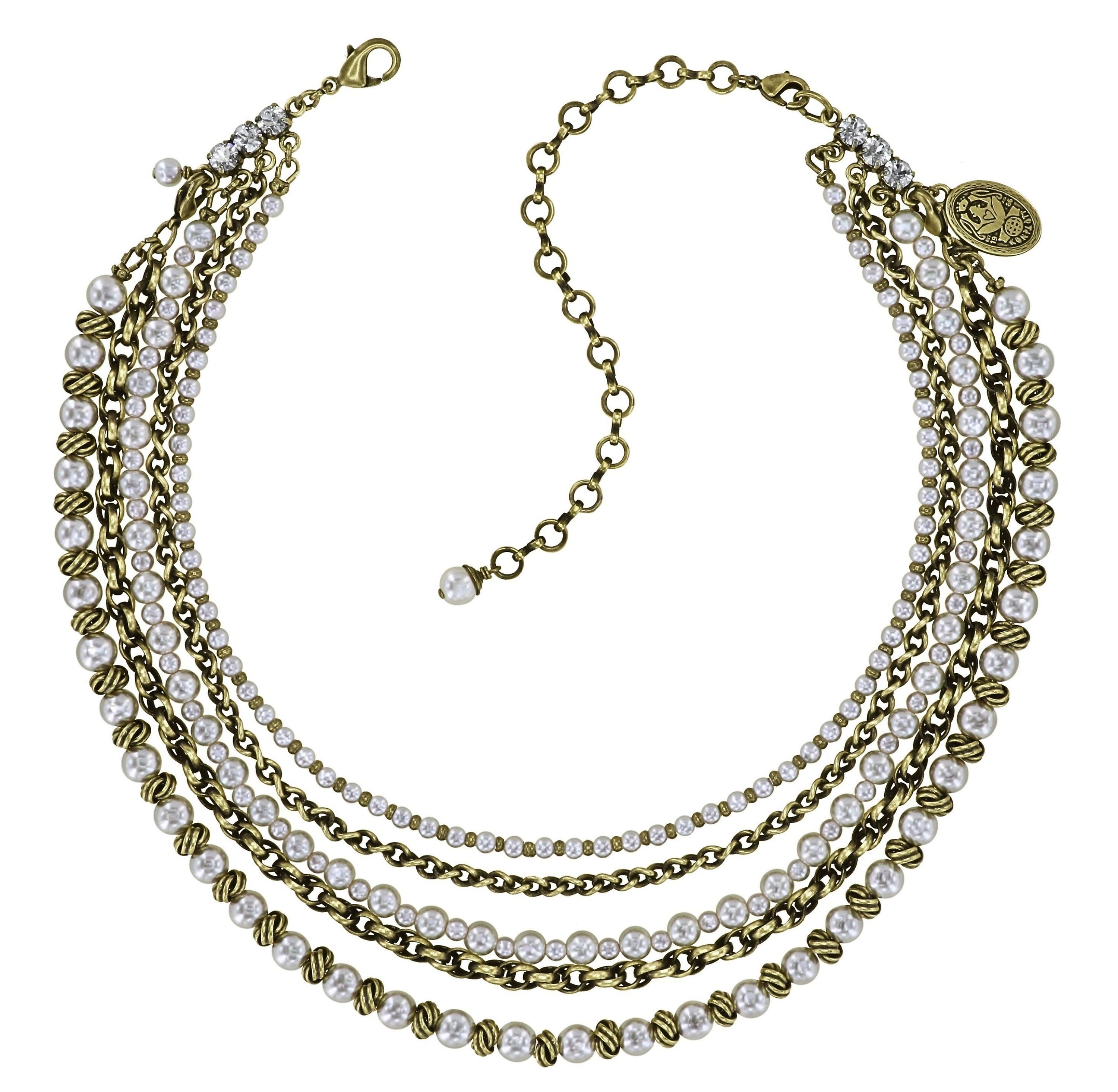 image for Necklace La Comtesse II White  