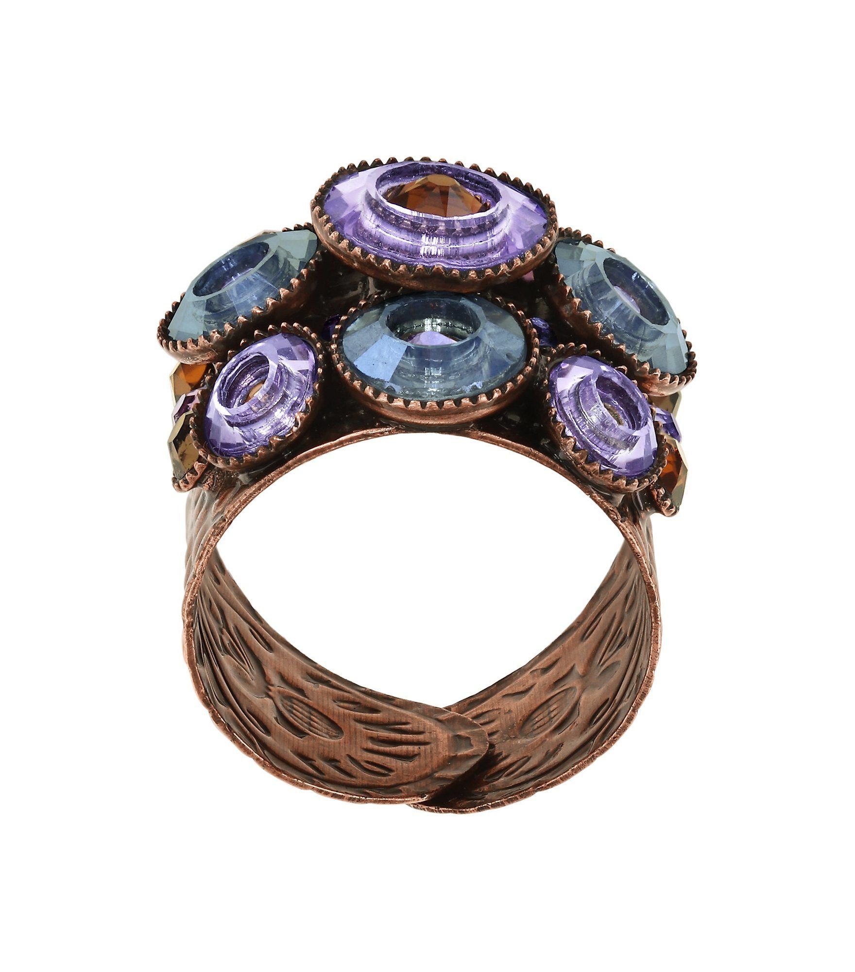 Bild für Ring Donutissima Braun / Lila  