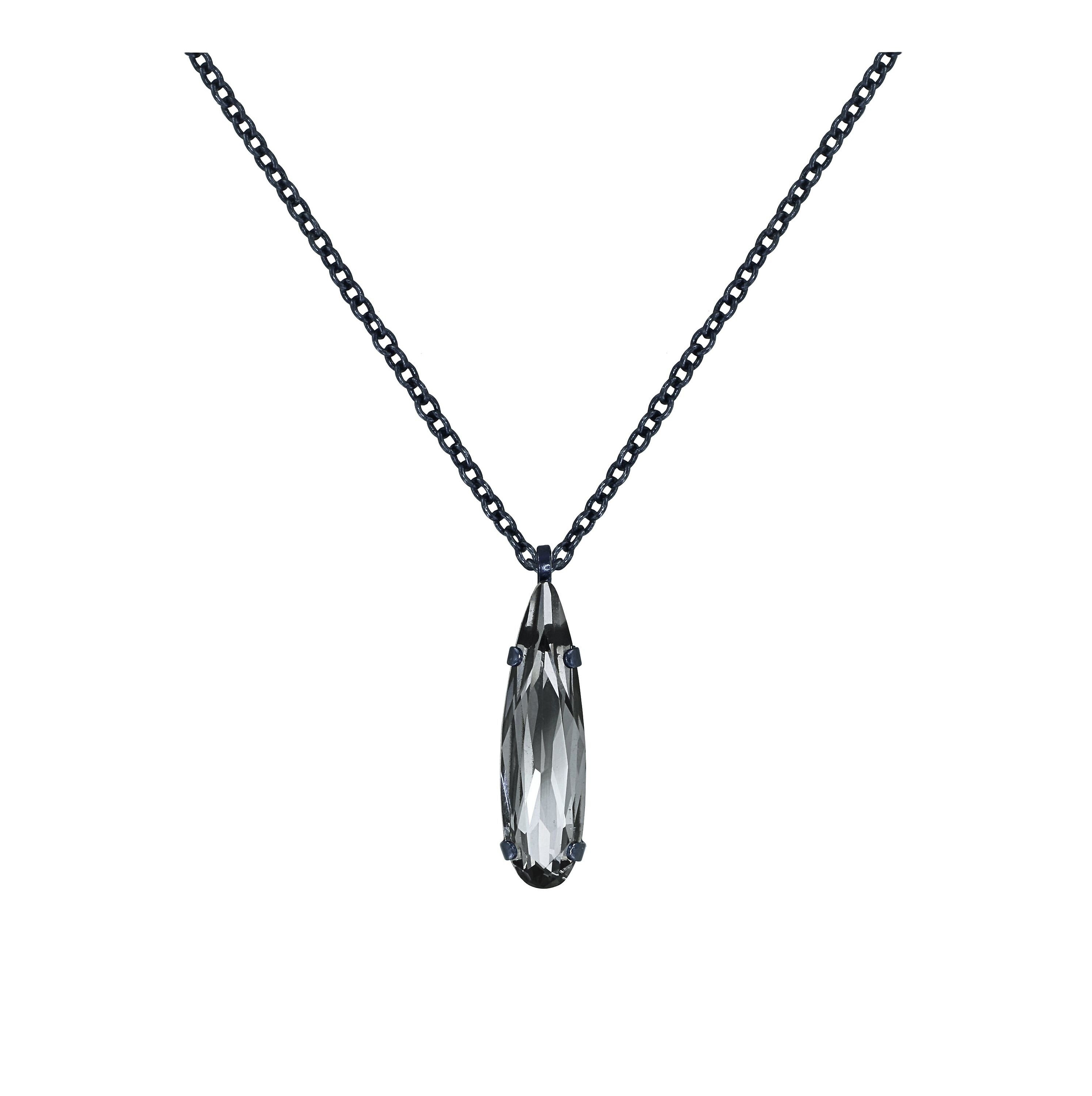 image for Necklace Pendant Strictly Beautiful Black  