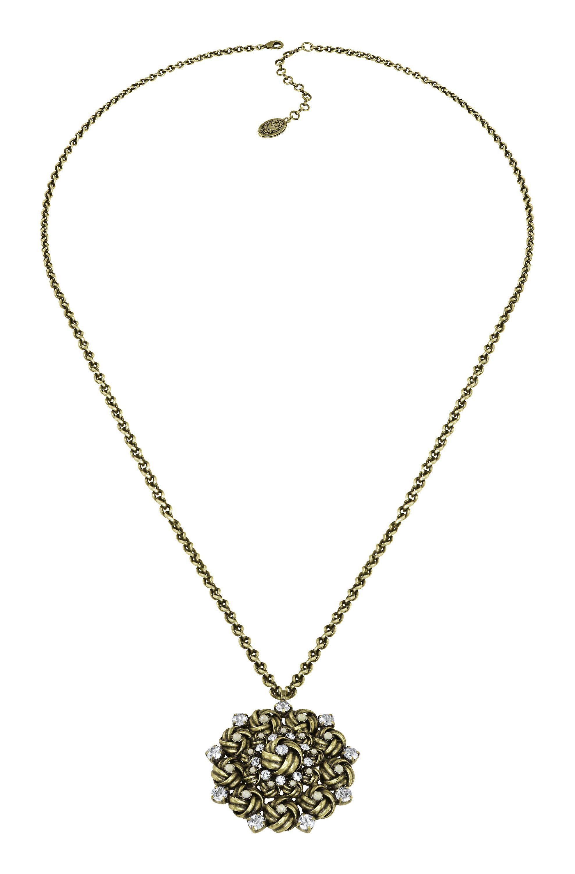 image for Necklace Pendant (Long) La Comtesse II White  size XL