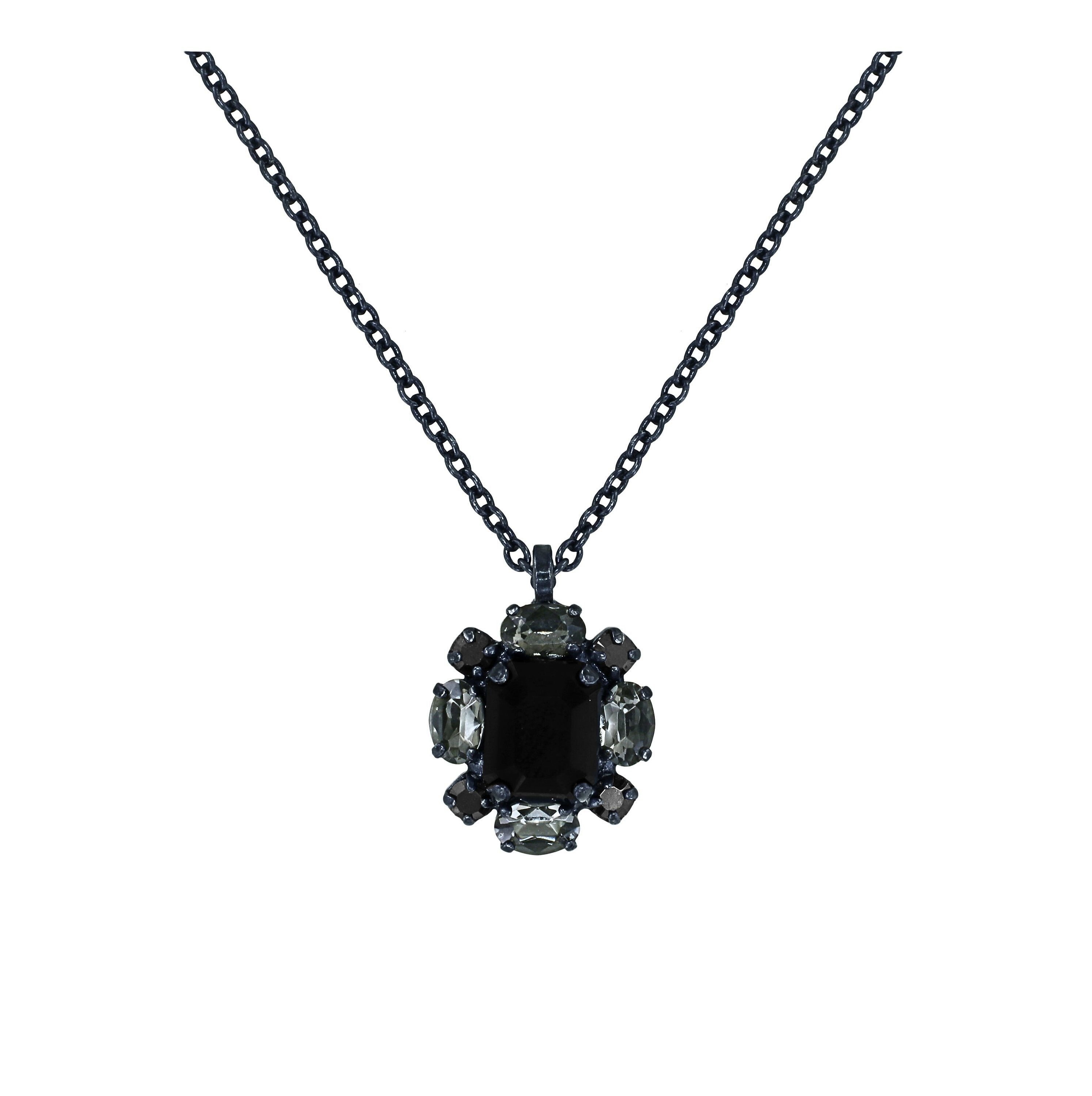 image for Necklace Pendant Strictly Beautiful Black  