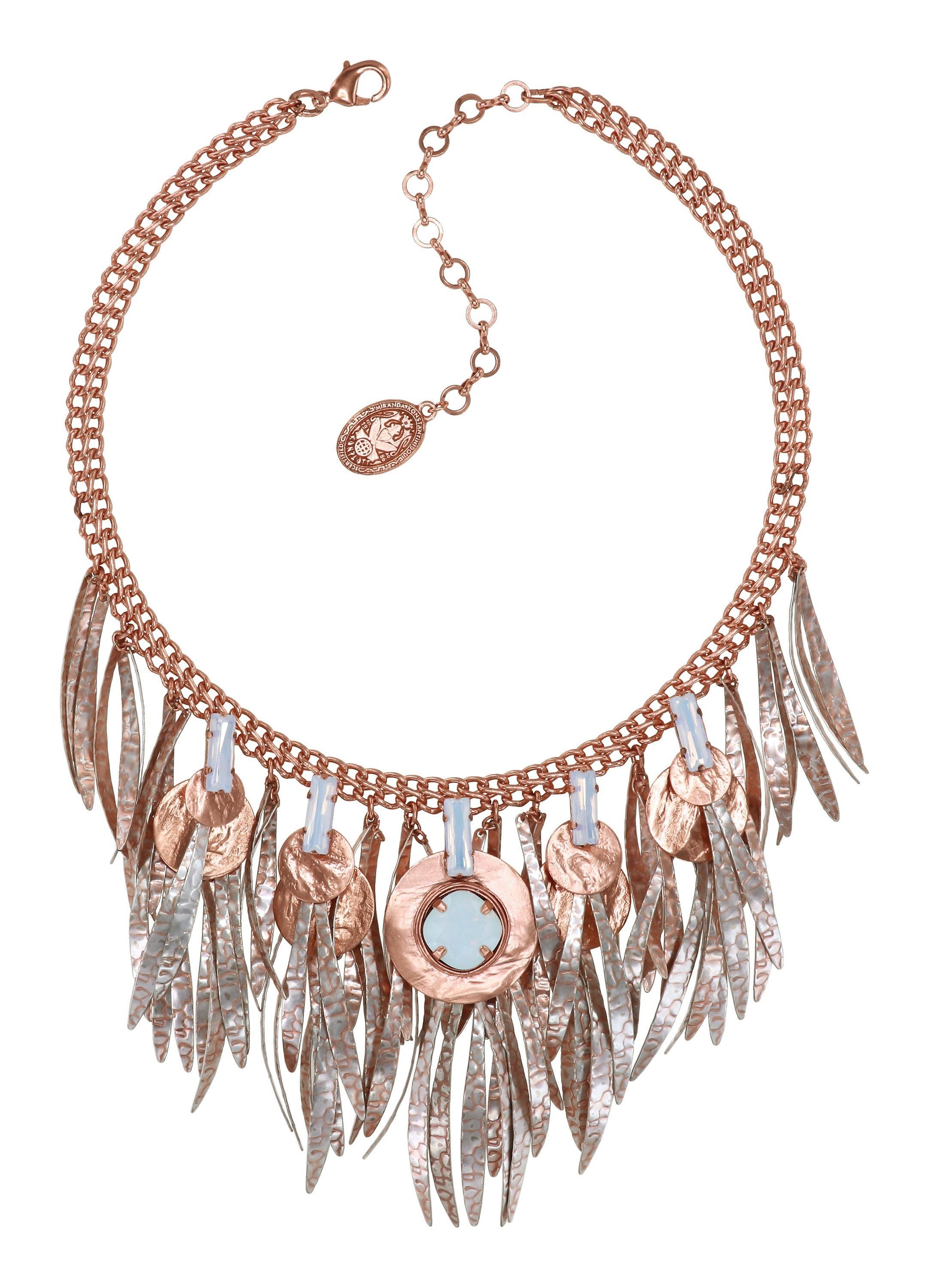 image for Necklace Collier Global Glam shiny copper  