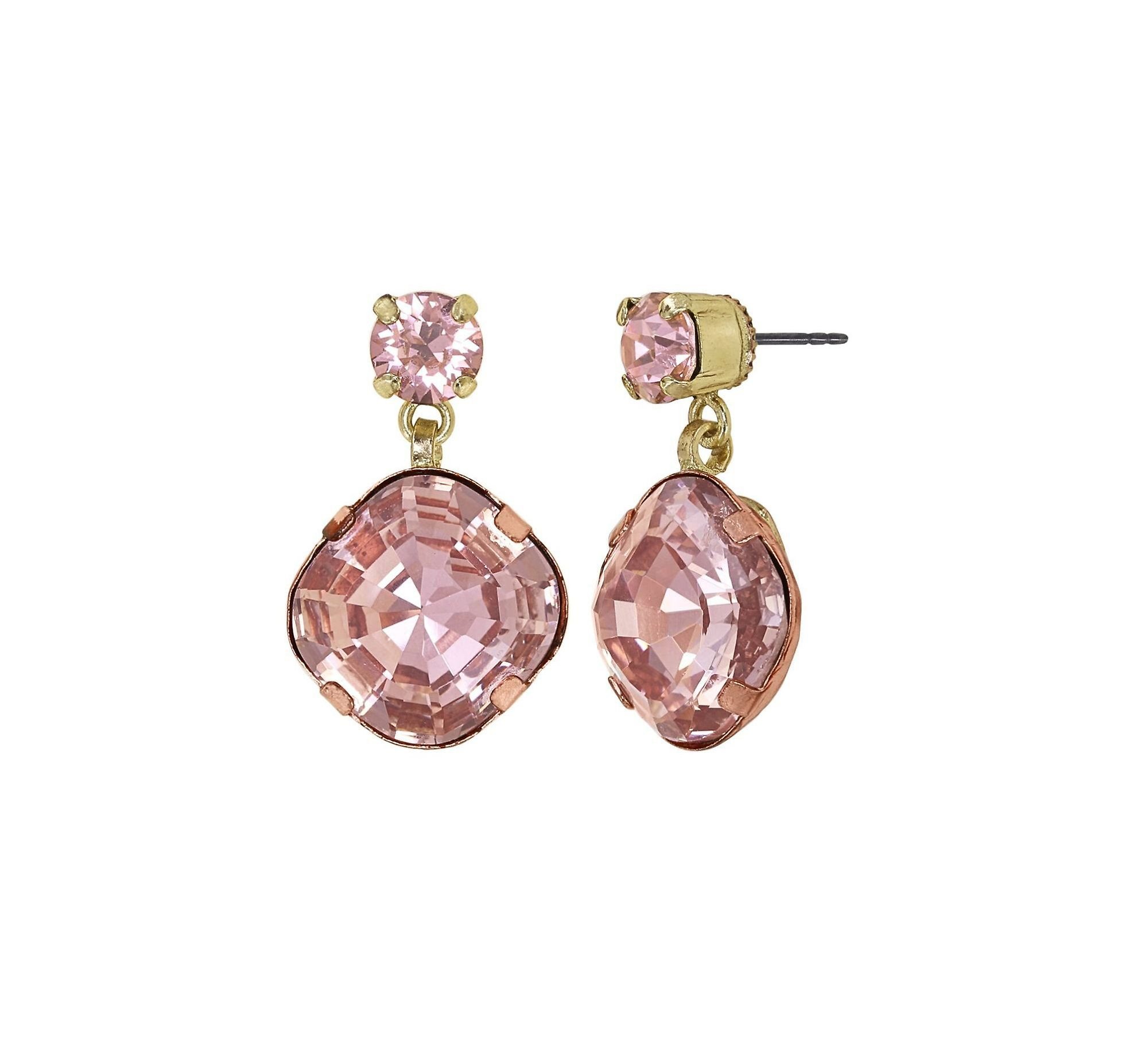 image for Earring Stud Dangling To The Max Pink  size S