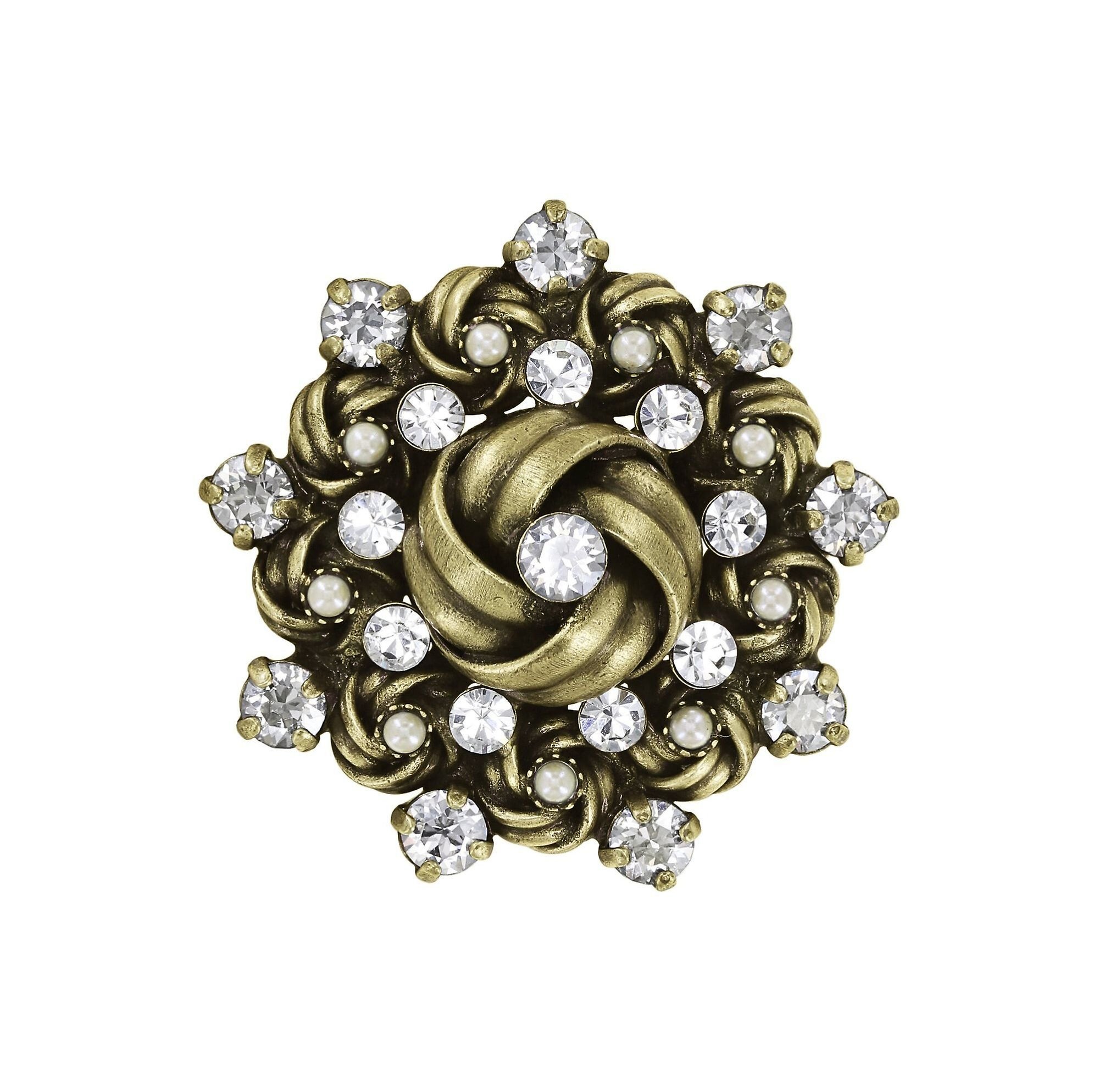 image for Brooch La Comtesse II White  size M