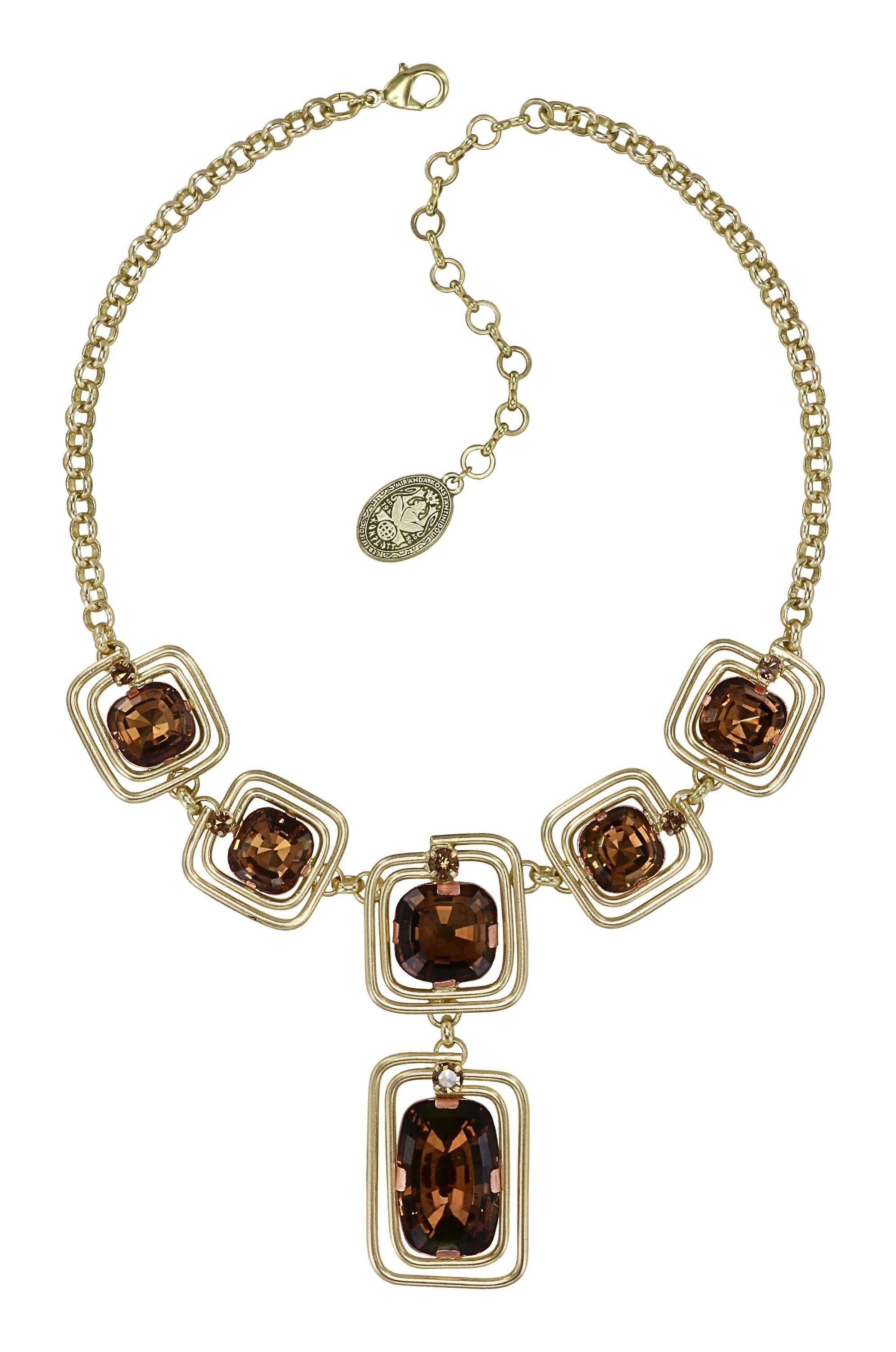 image for Necklace-Y To The Max Brown  size L,M,S