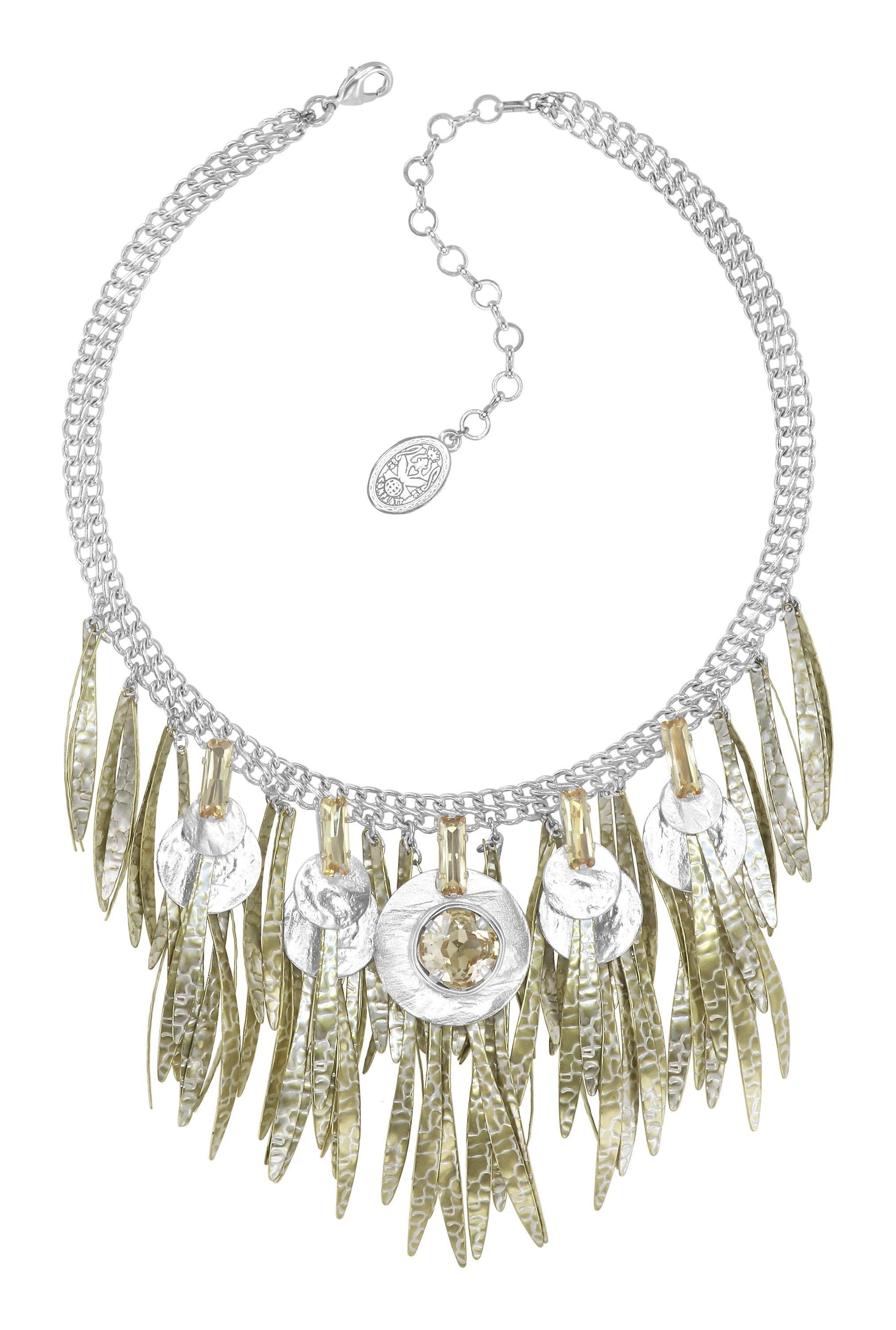 image pour Collier Collier Global Glam shiny silver  