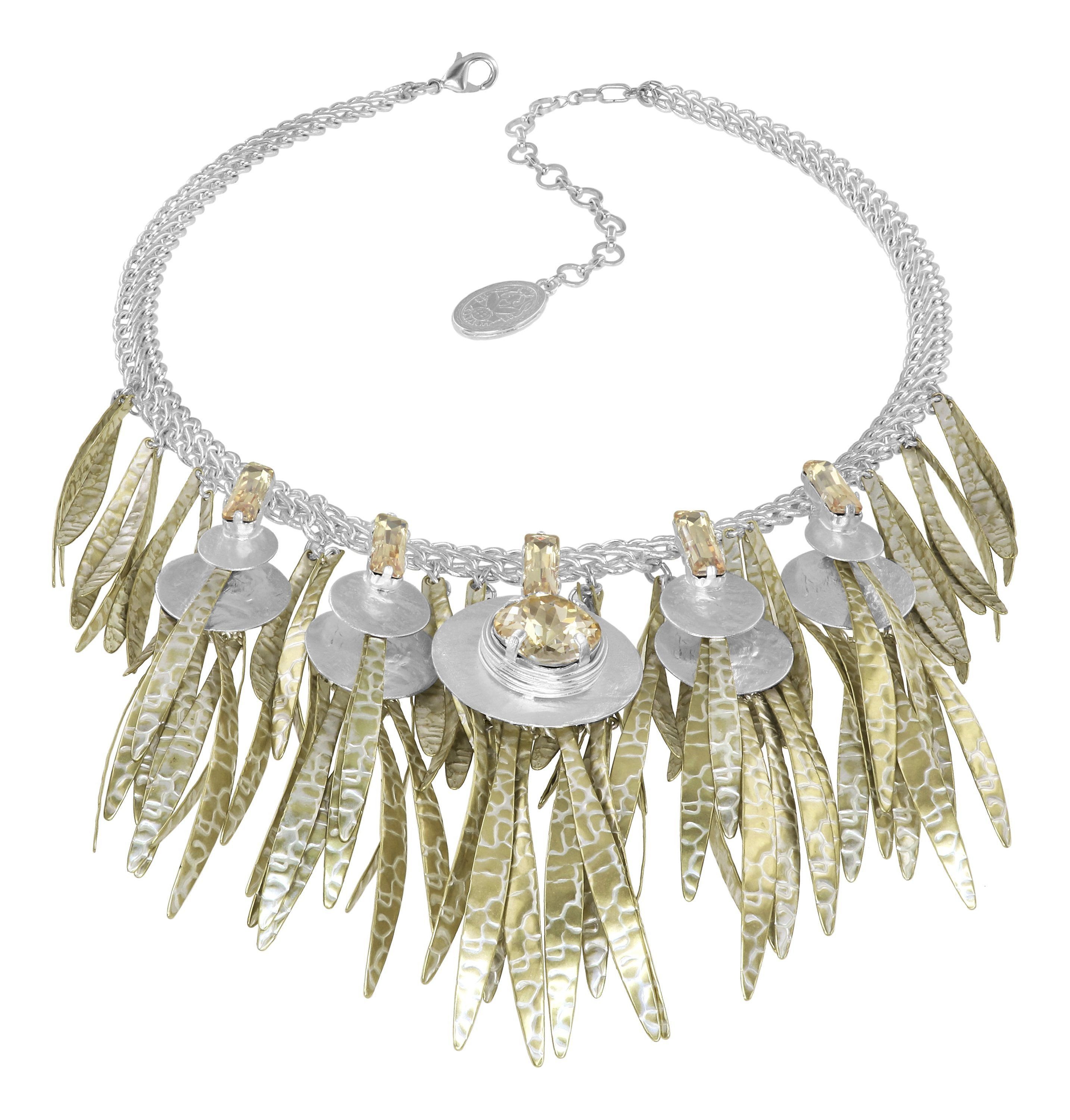 Bild für Halskette Collier Global Glam shiny silver  