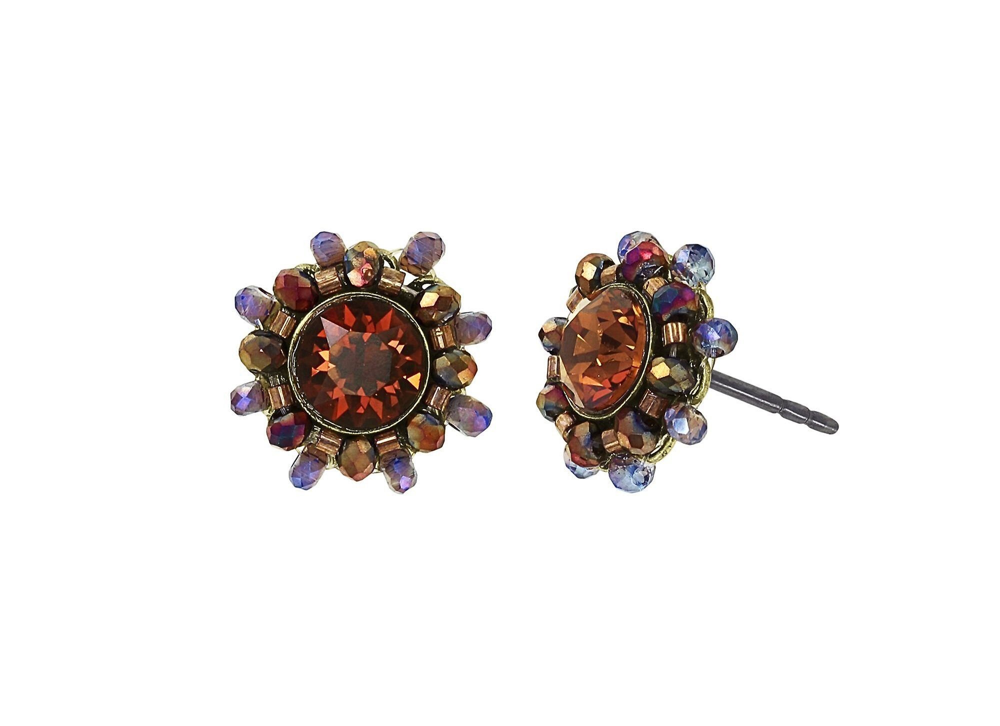image pour Clou d'oreille Soft Temptations Marron  