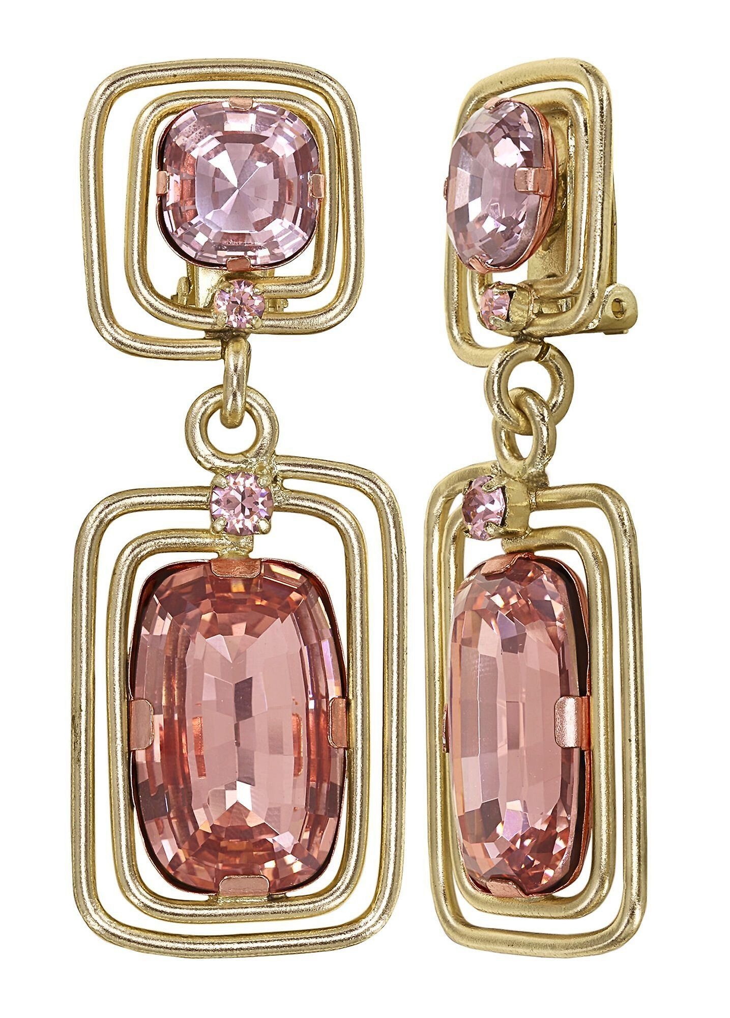Bild für Ohrring Clip To The Max Pink  Größe L