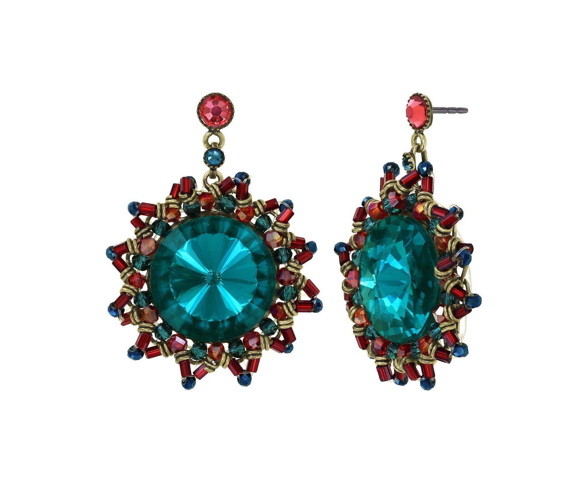 image for Earring Stud Dangling Soft Temptations Multi  