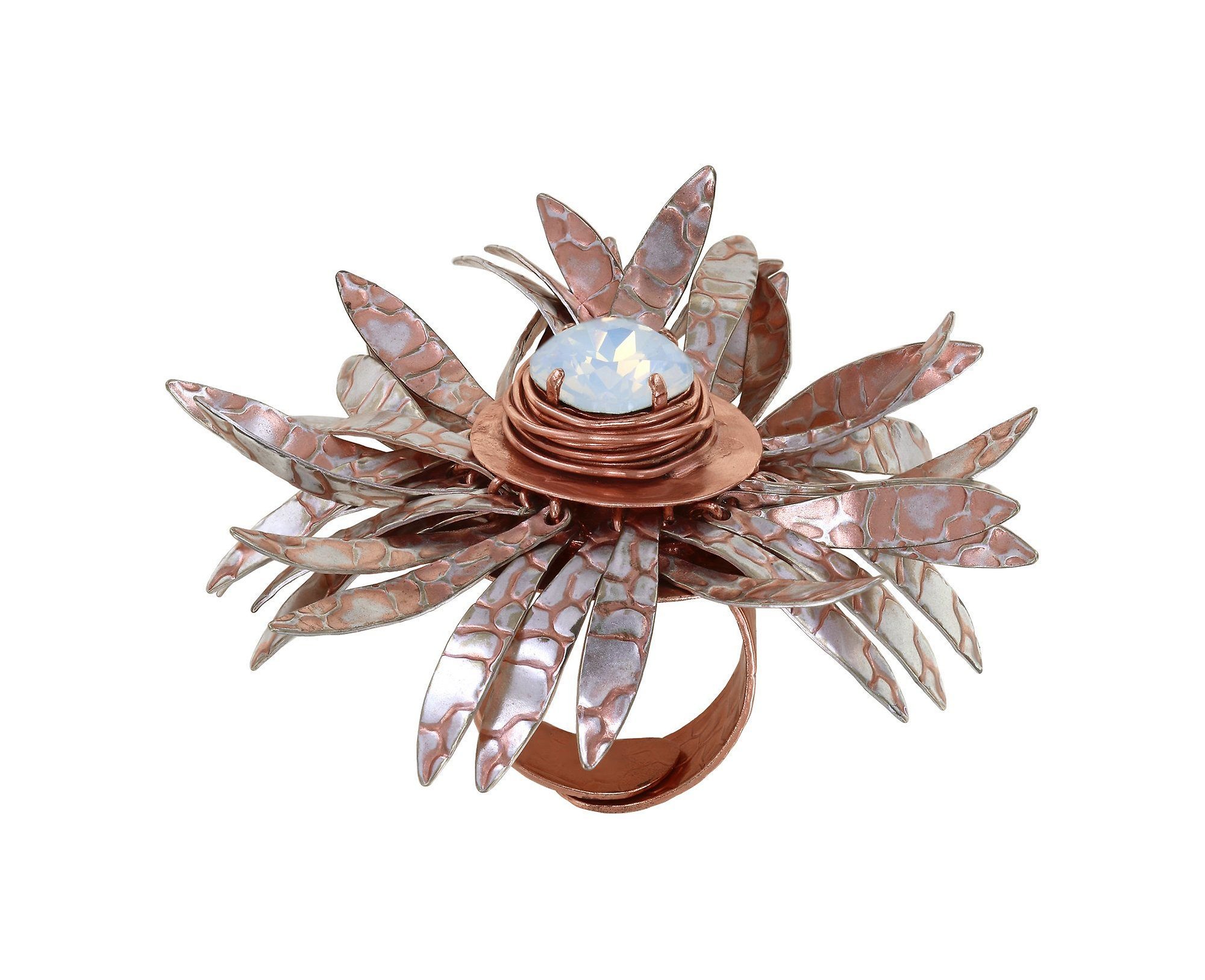 image pour Anneau Global Glam shiny copper  