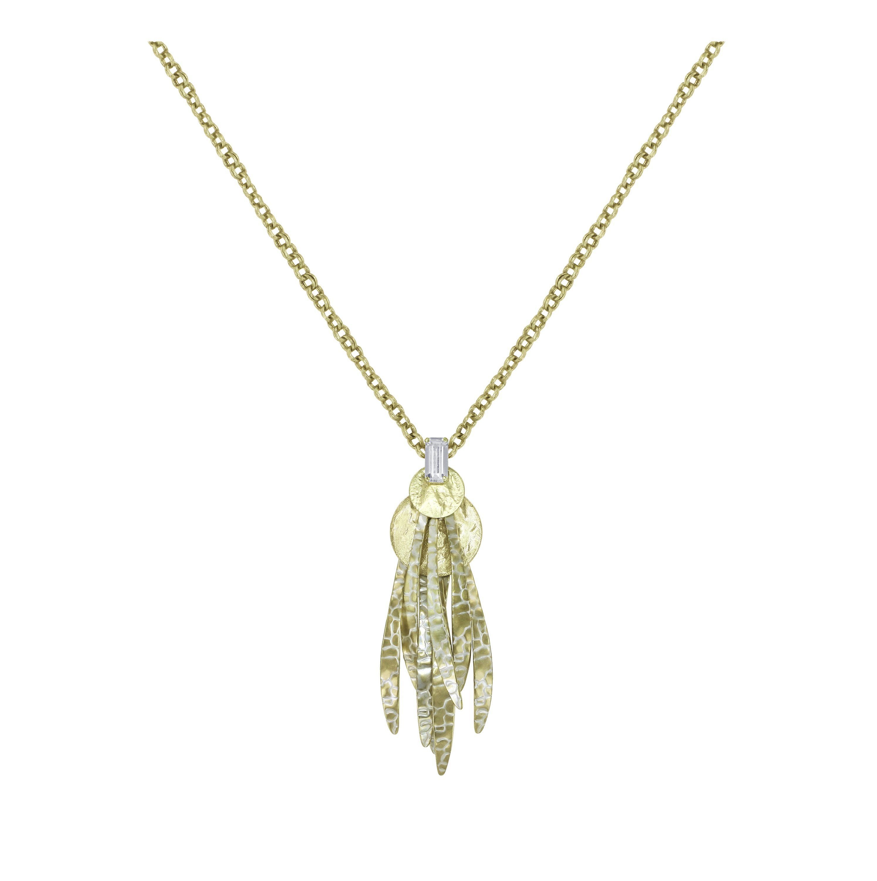 image pour Collier pendant Global Glam shiny brass  
