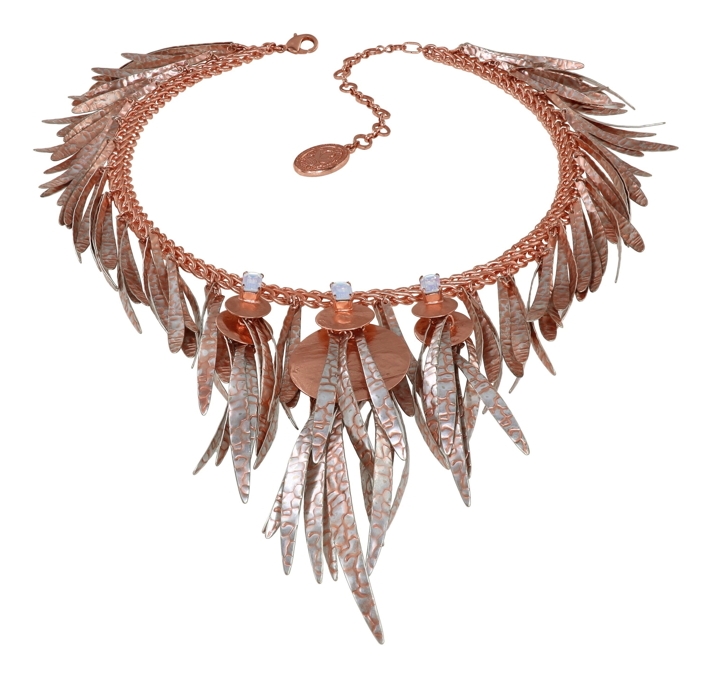 image for Necklace Collier Global Glam shiny copper  