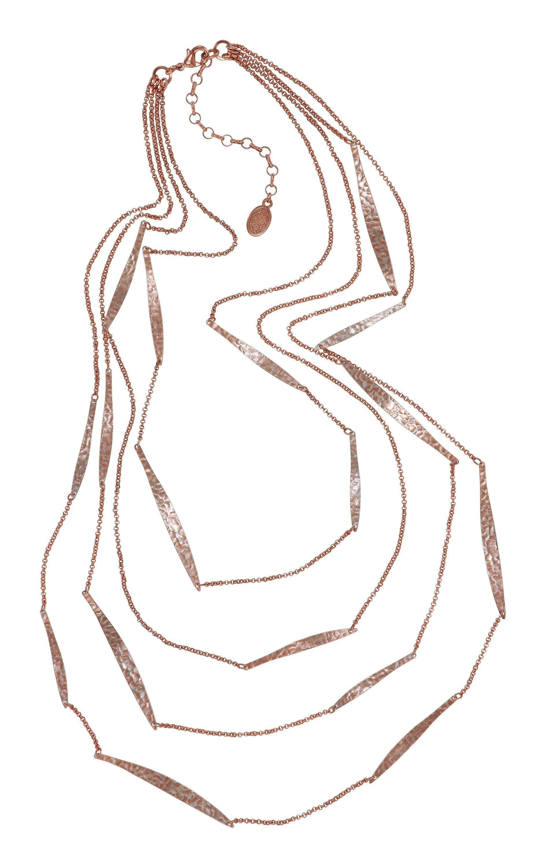 image pour Collier (long) Global Glam shiny copper  