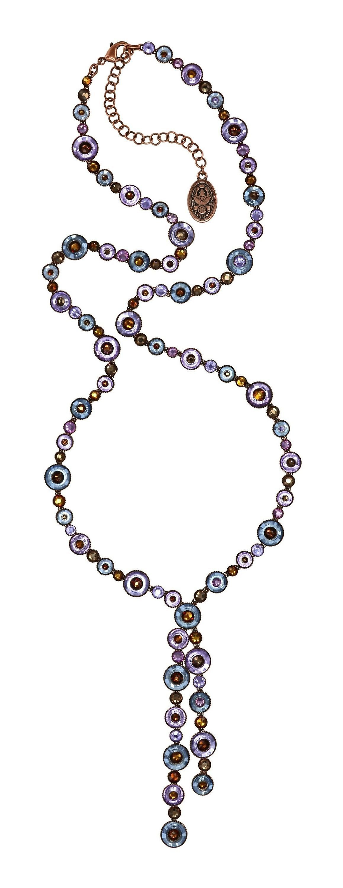 image for Necklace (Long) Donutissima Brown / Lila  