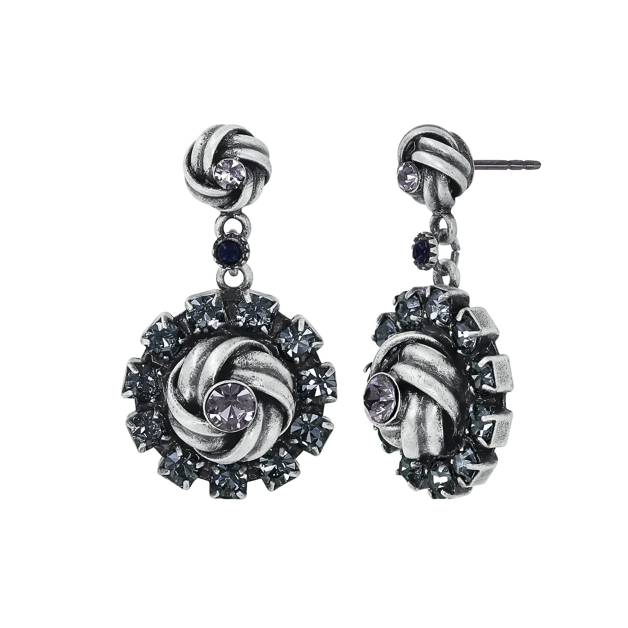 image for Earring Stud Dangling La Comtesse II Black  