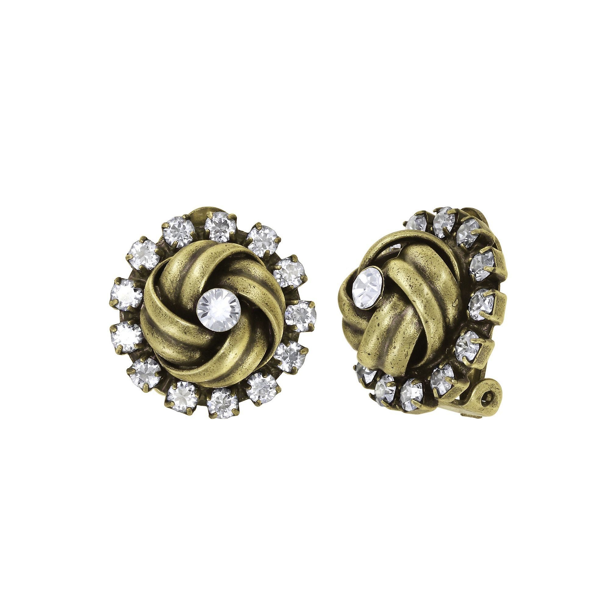 image for Earring Clip La Comtesse II White  