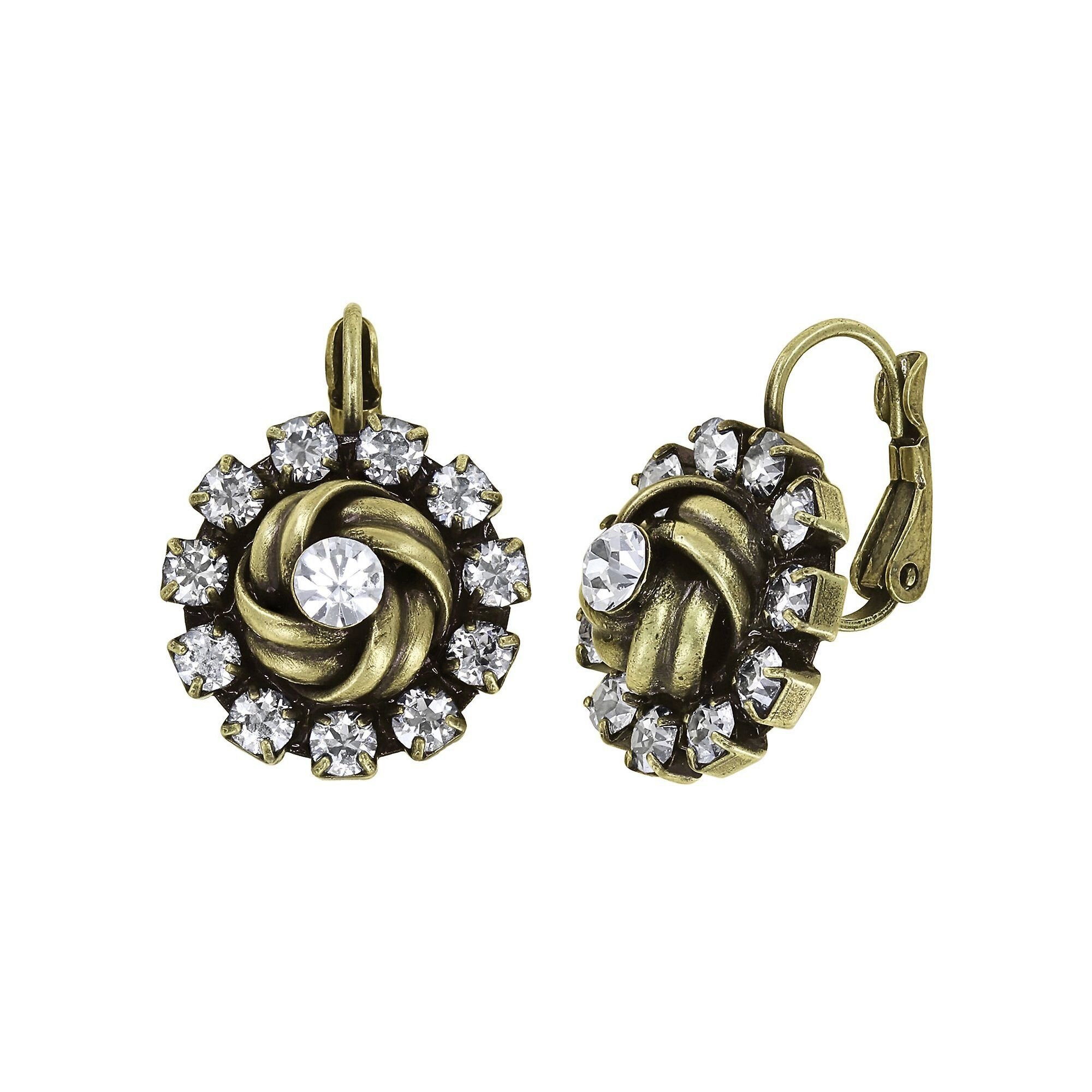 image pour Boucles d'oreilles Eurowire La Comtesse II Blanc  