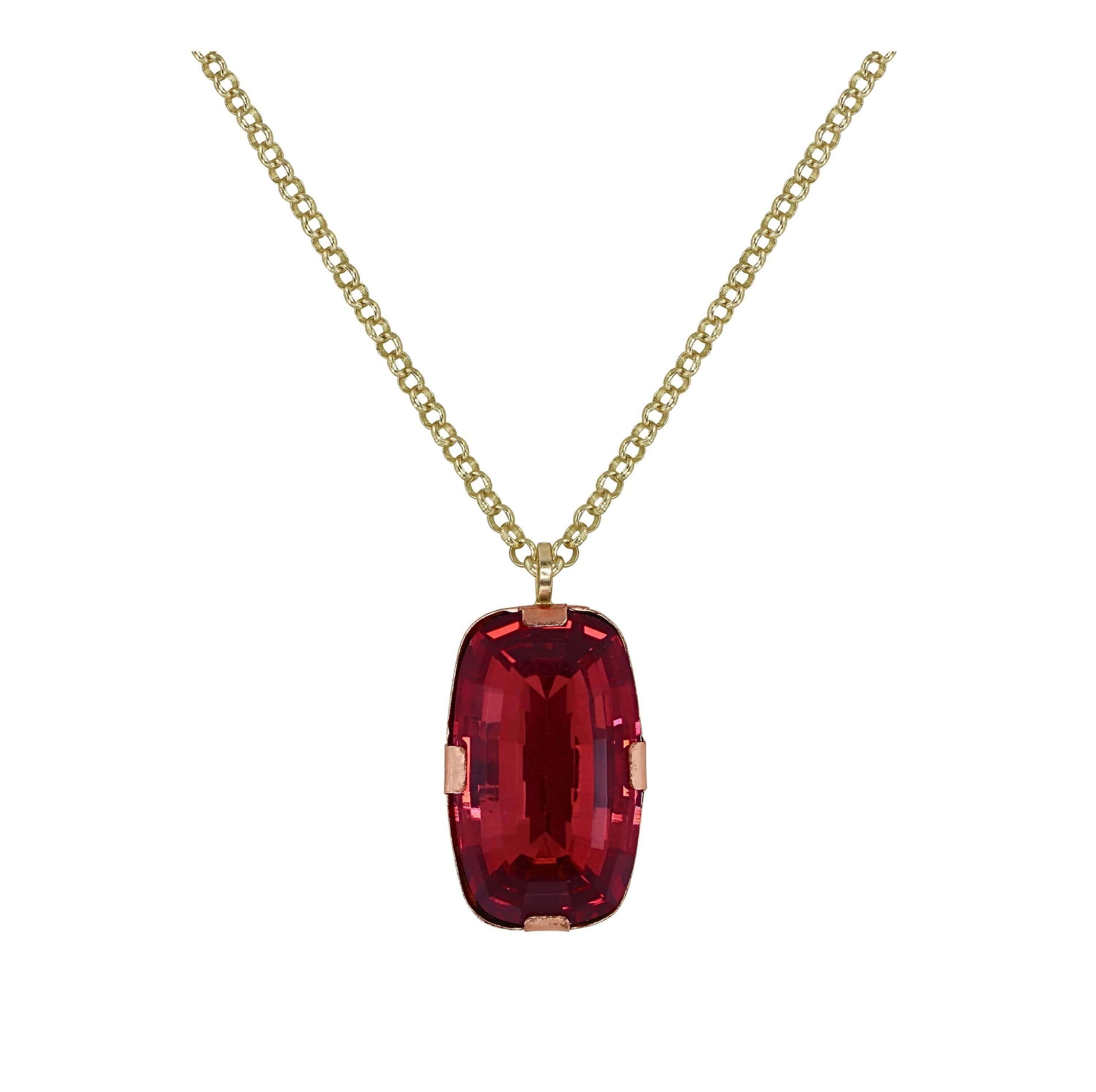 image for Necklace pendant To The Max Coralline / Pink  size L