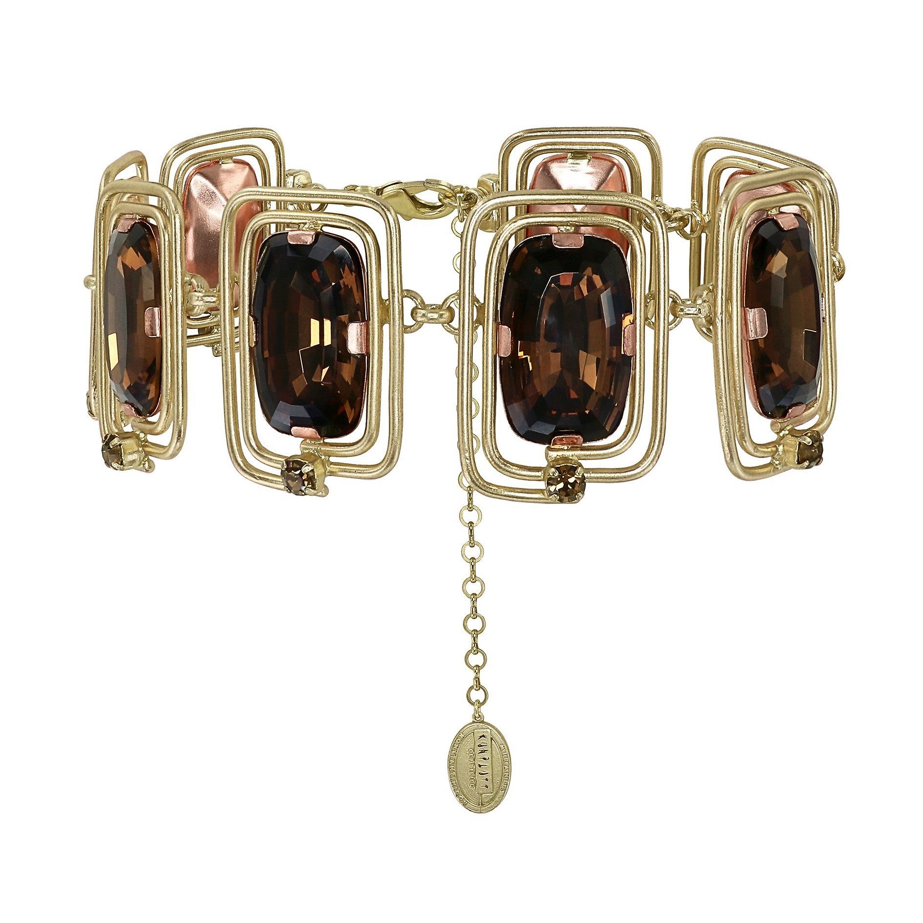 image pour Collier ras-de-cou To The Max Marron  size L