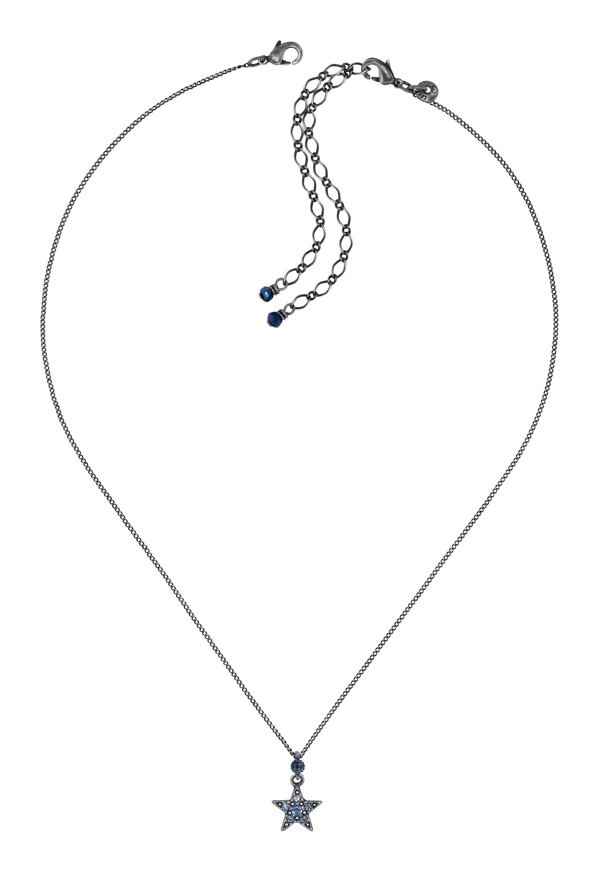 image pour Collier pendant Soft Temptations Noir / Bleu  