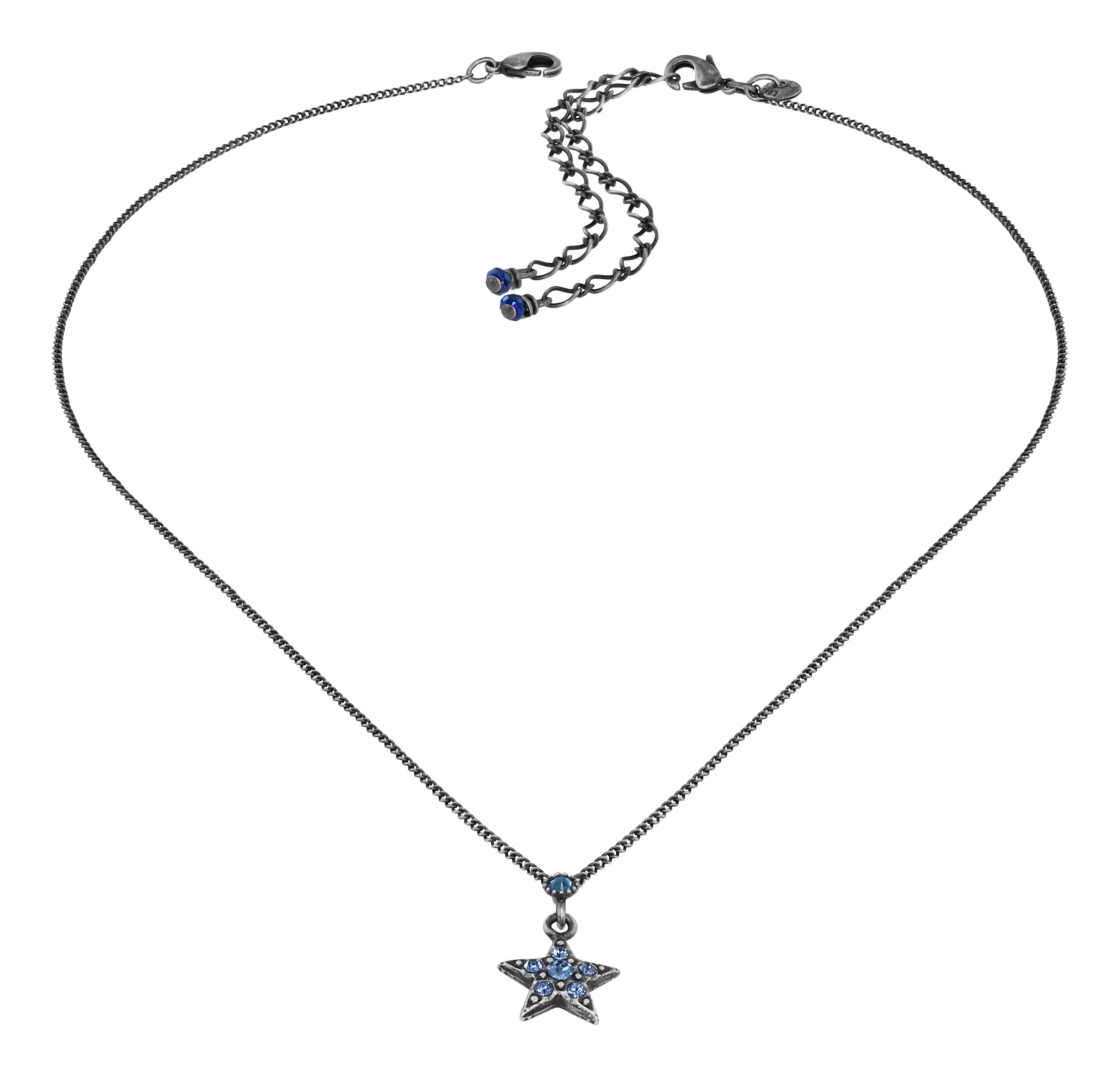 Bild für Halskette mit Anhänger Soft Temptations Schwarz / Blau  