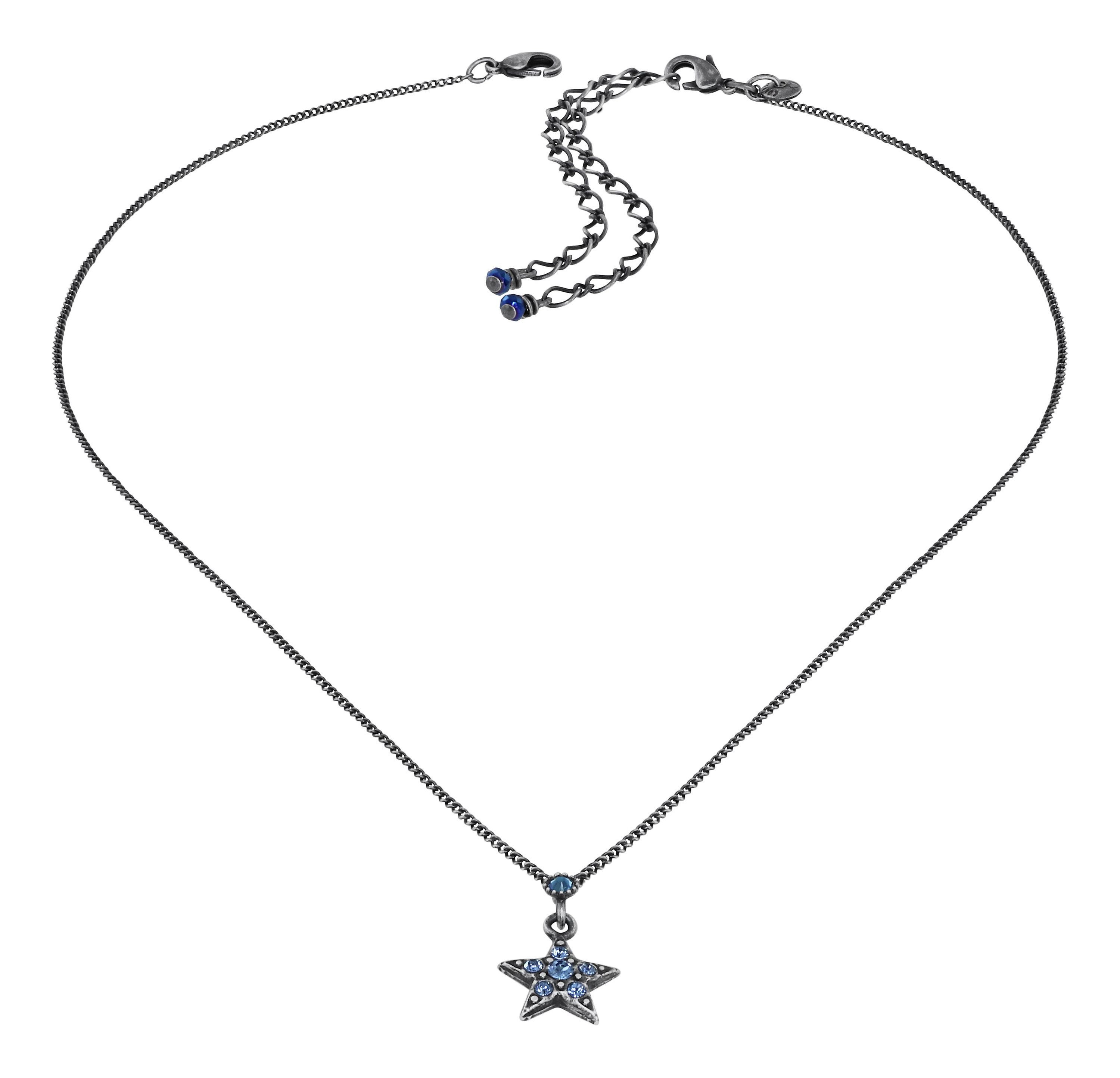 image for Necklace Pendant Soft Temptations Black / Blue  